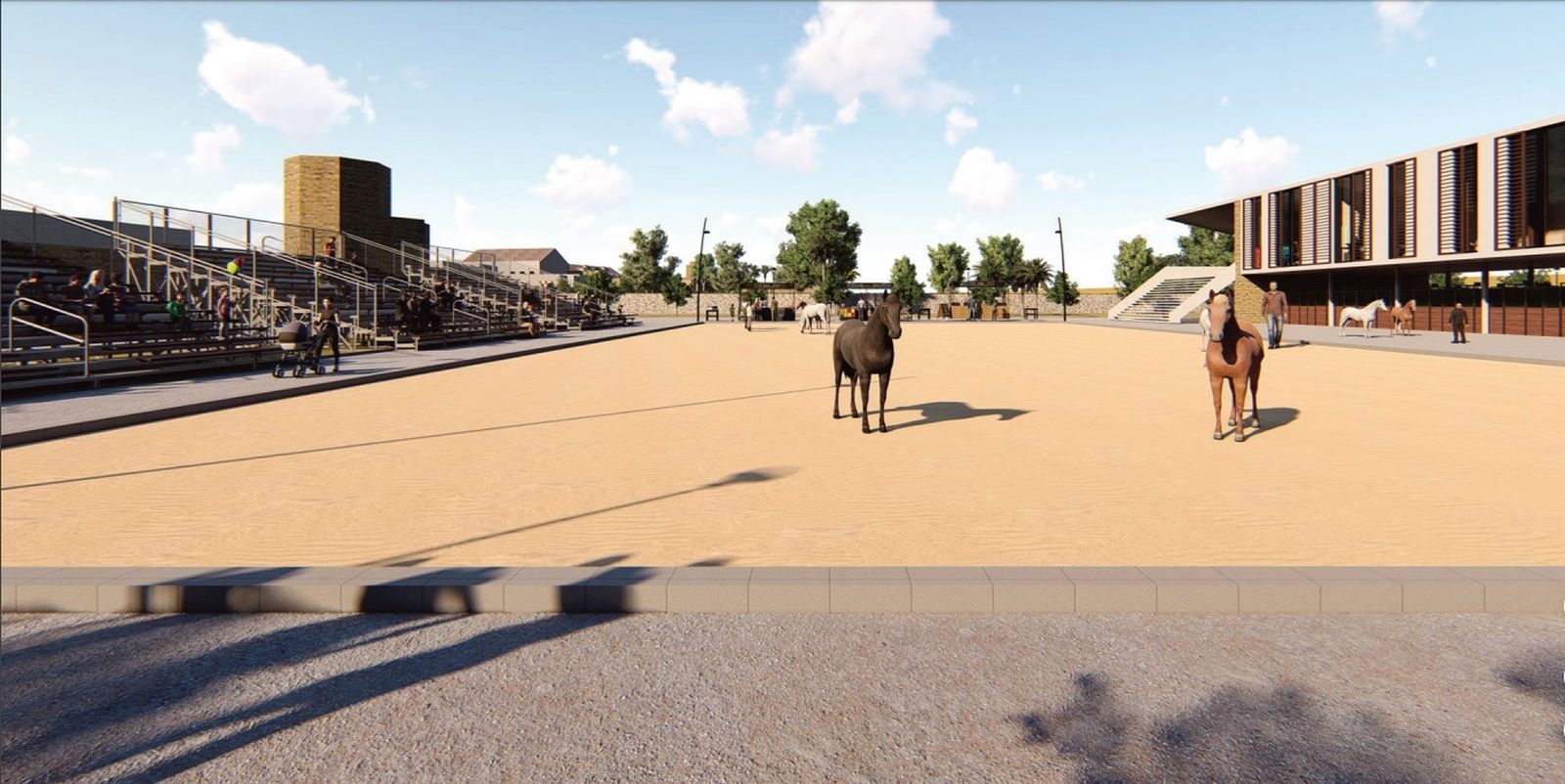 Así será el Centro Internacional del Caballo en Córdoba