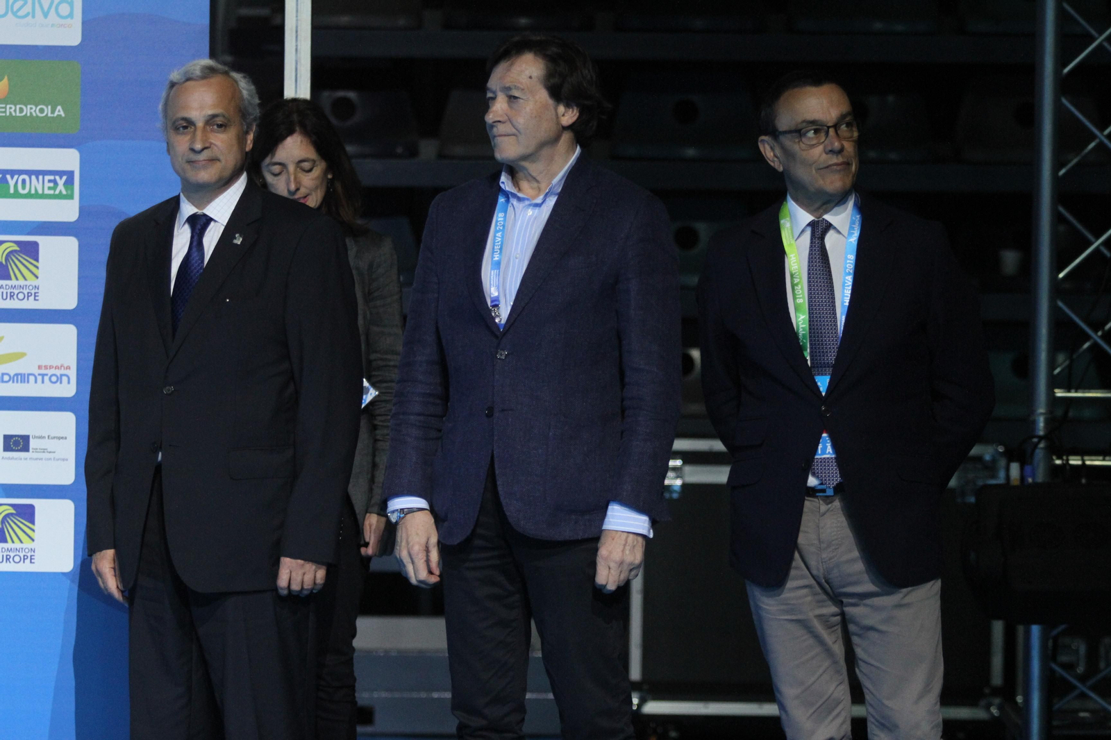 Diversas autoridades quisieron acompañar a la campeona en la gran final.