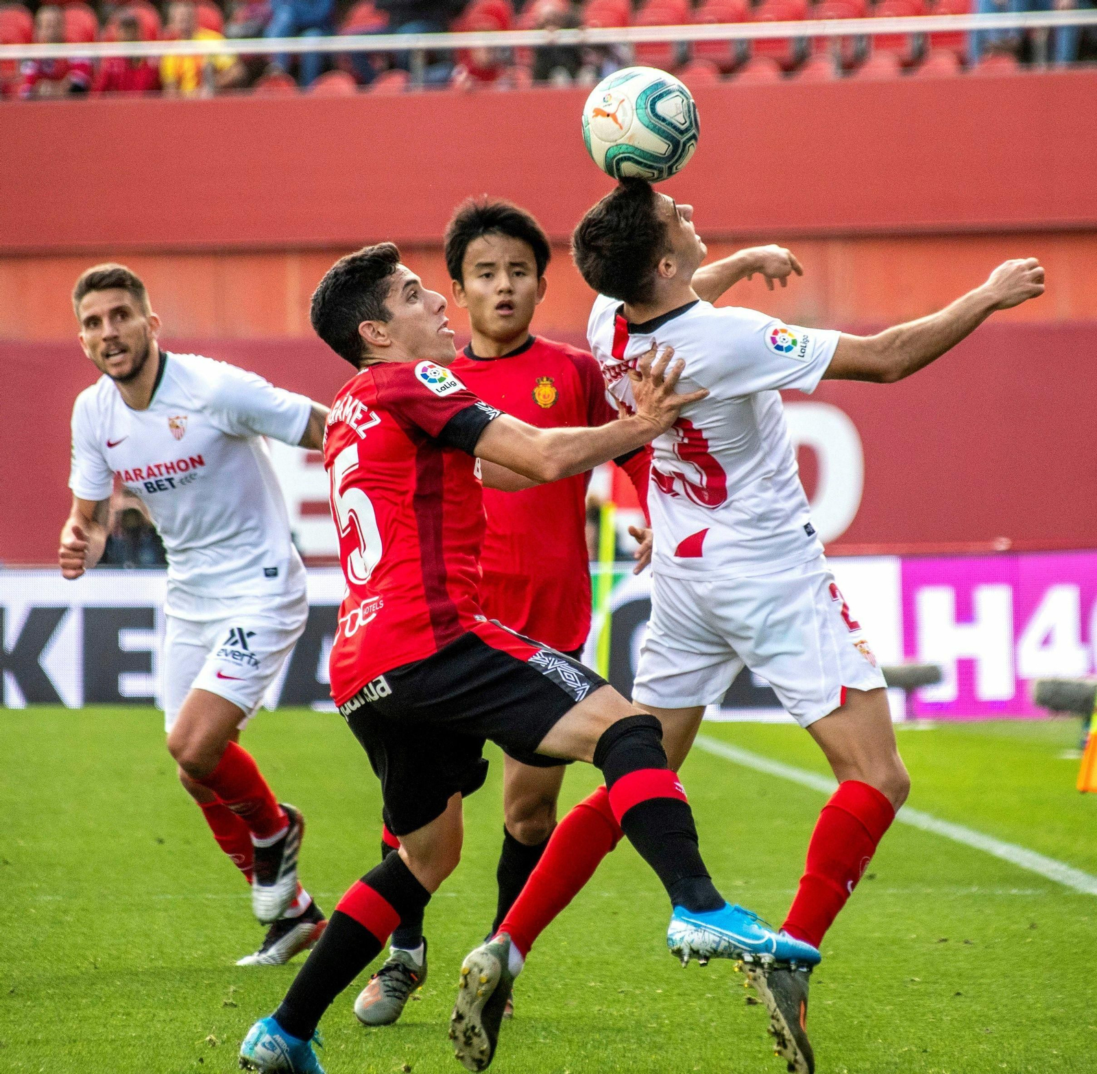 Las imágenes del Mallorca-Sevilla FC