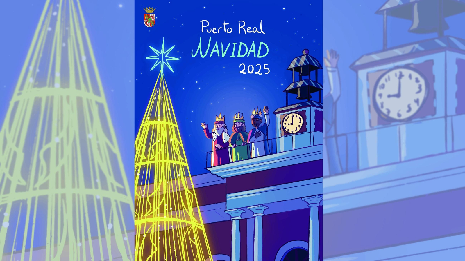 Cartel de la Navidad de Puerto Real