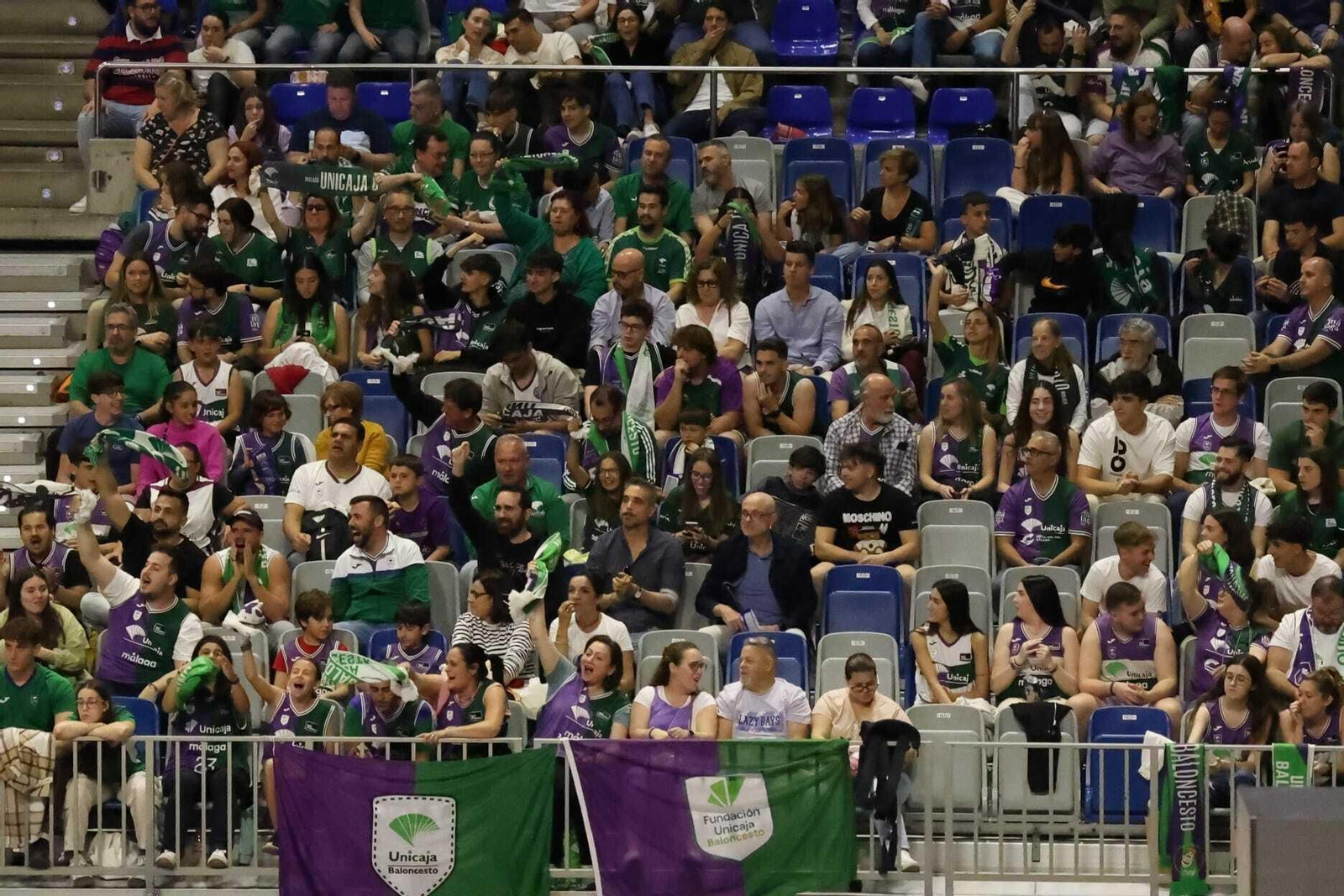 Búscate en las gradas del Carpena en el Unicaja-UCAM Murcia de la BCL