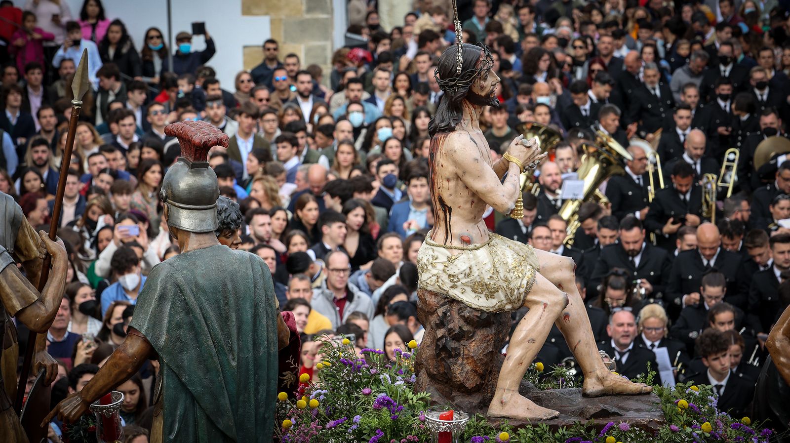 Nuestro Padre Jesús de las Penas en la tarde del Martes Santo.