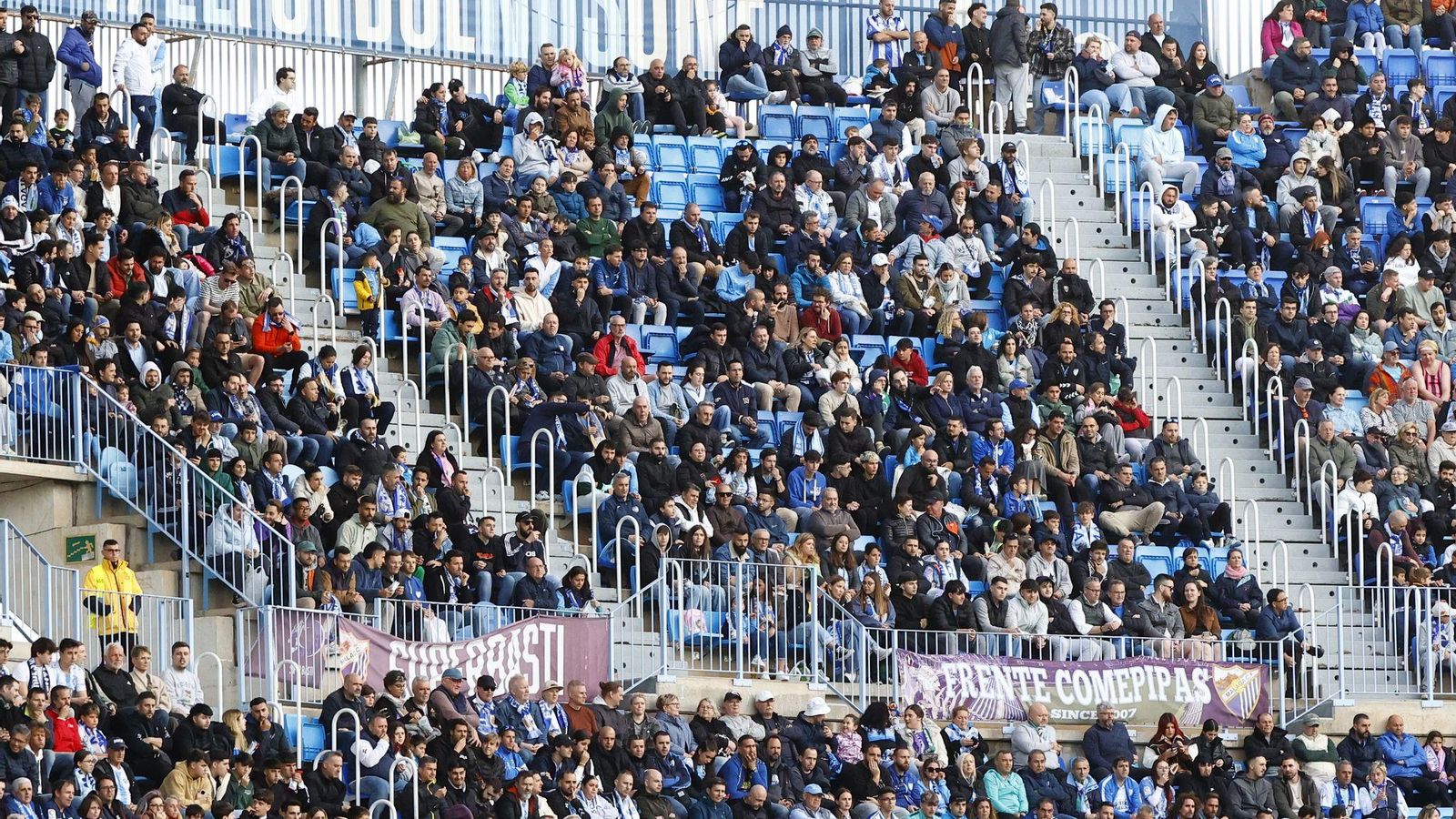 El Málaga CF-Racing de Ferrol, en fotos