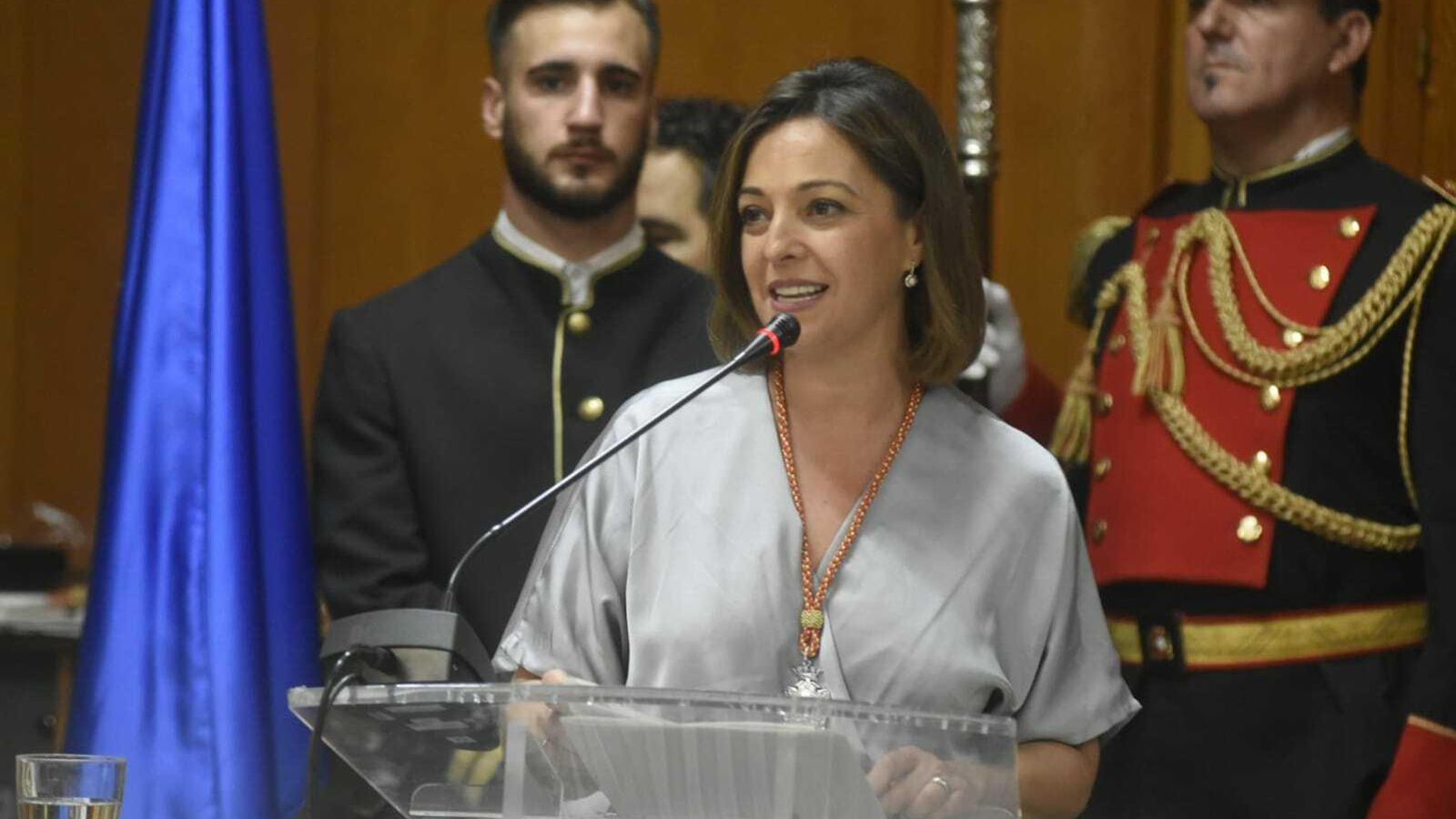 Isabel Ambrosio, durante su intervención