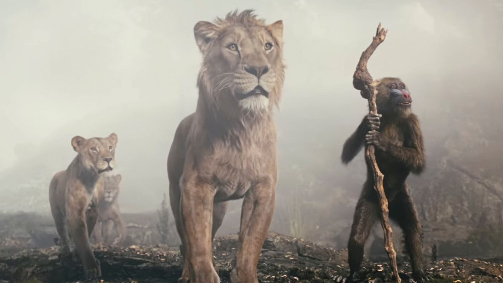 Una imagen de 'Mufasa: el rey león'.