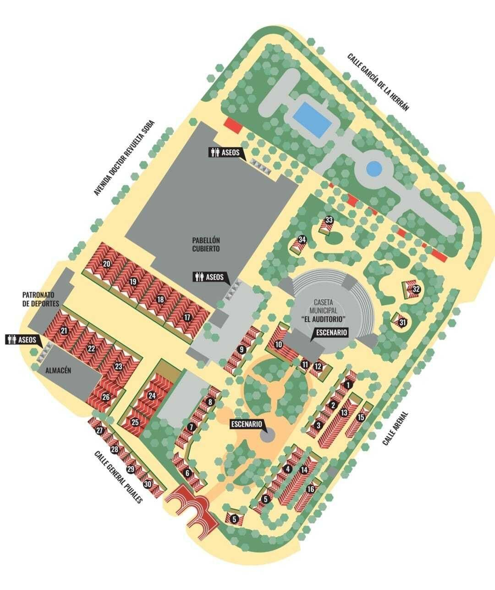 Así será la Feria del Carmen y de la Sal 2024 en el Parque