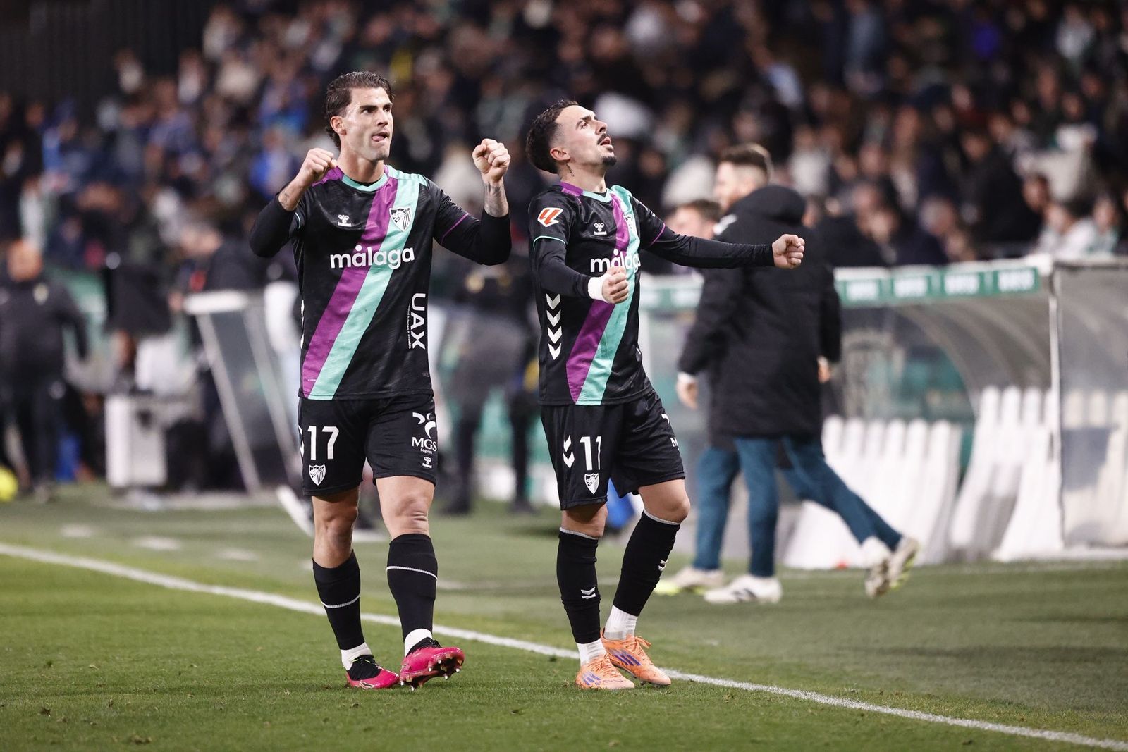 El Córdoba-Málaga CF, en fotos