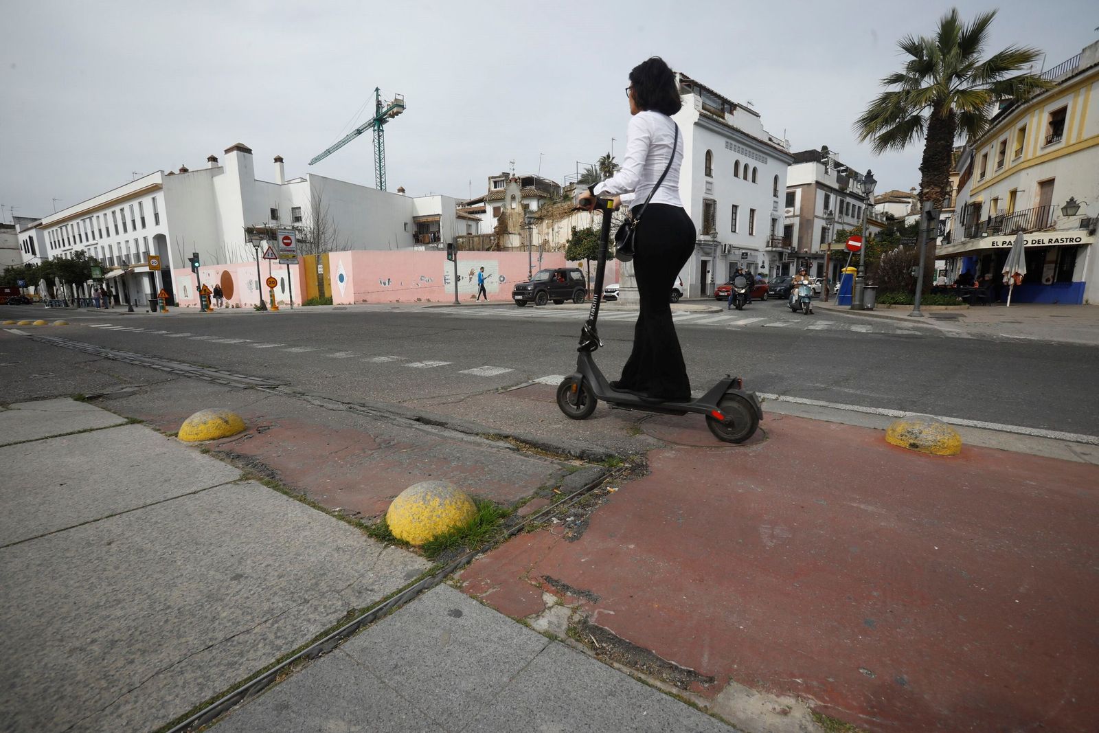 Un paseo por los puntos negros del carril bici de Córdoba