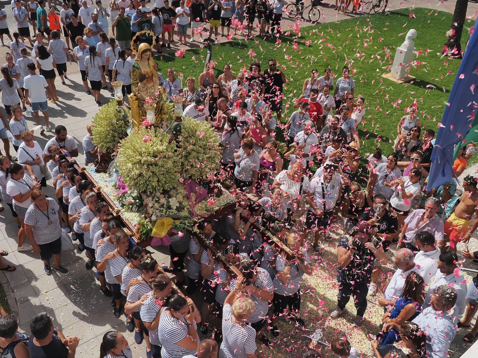 Las mejores imágenes de la procesión de la Virgen del Mar de Isla Cristina.