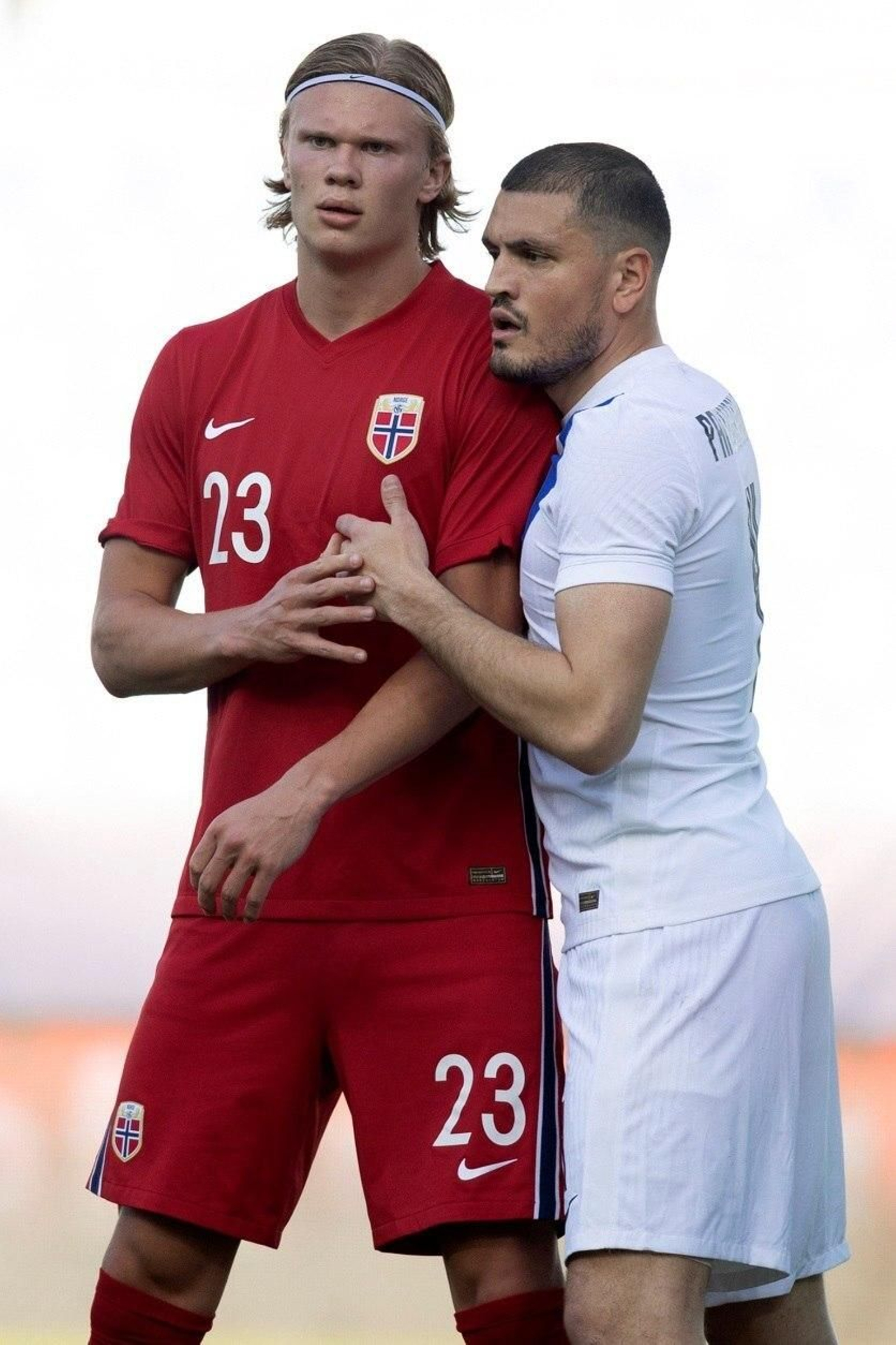 Las fotos del Noruega-Grecia en La Rosaleda