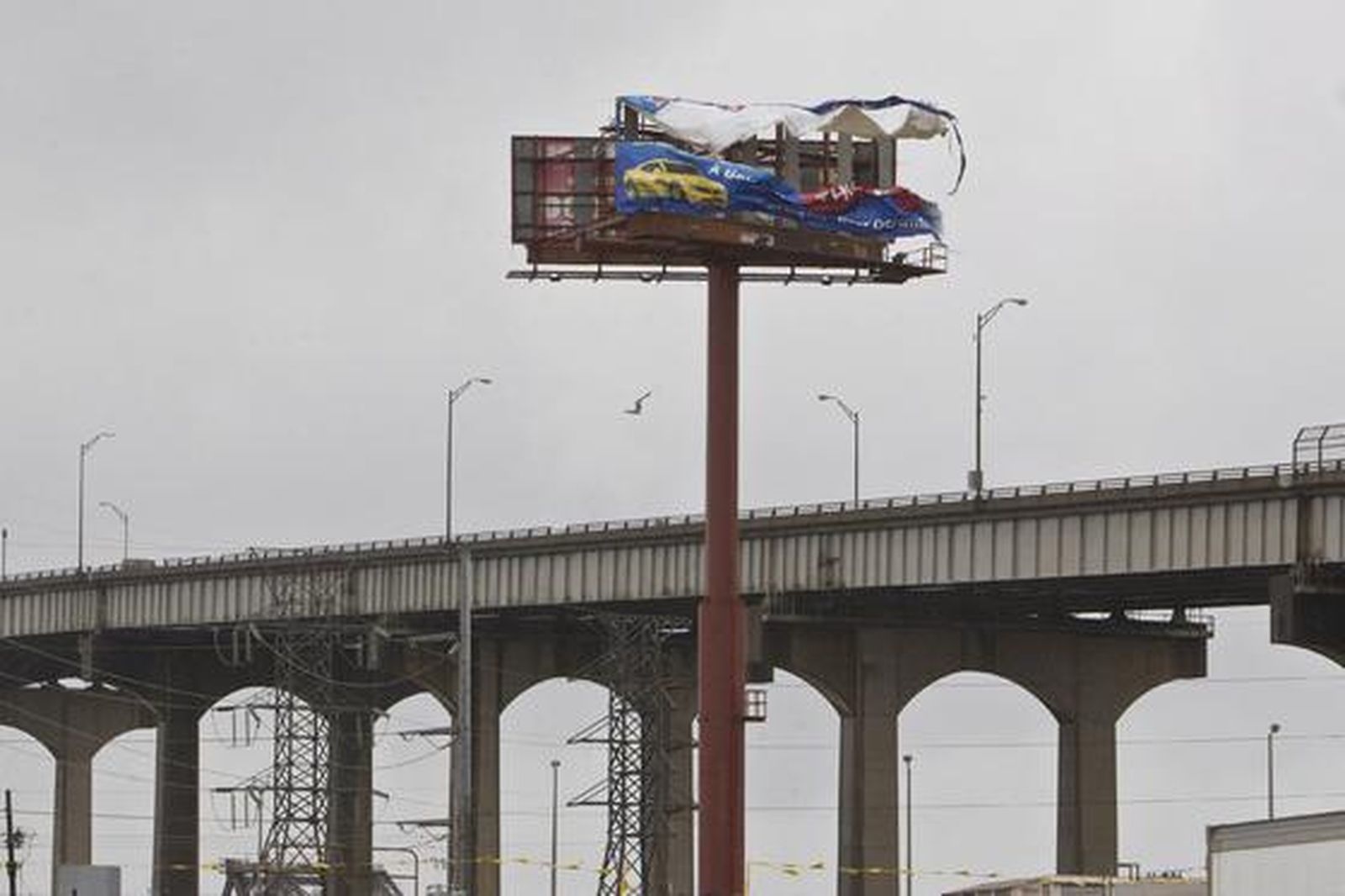 La llegada del huracán a Nueva Orleans(EEUU).

Foto: SKIP BOLEN(EFE)