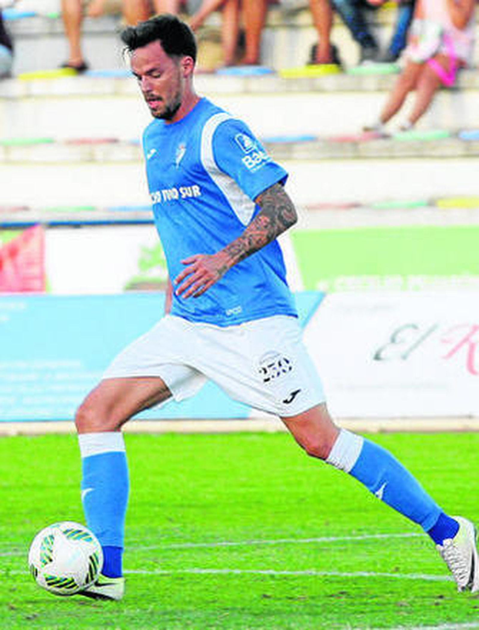 Gerrit, tras cumplir su sanción, volverá al once azulino en Murcia.