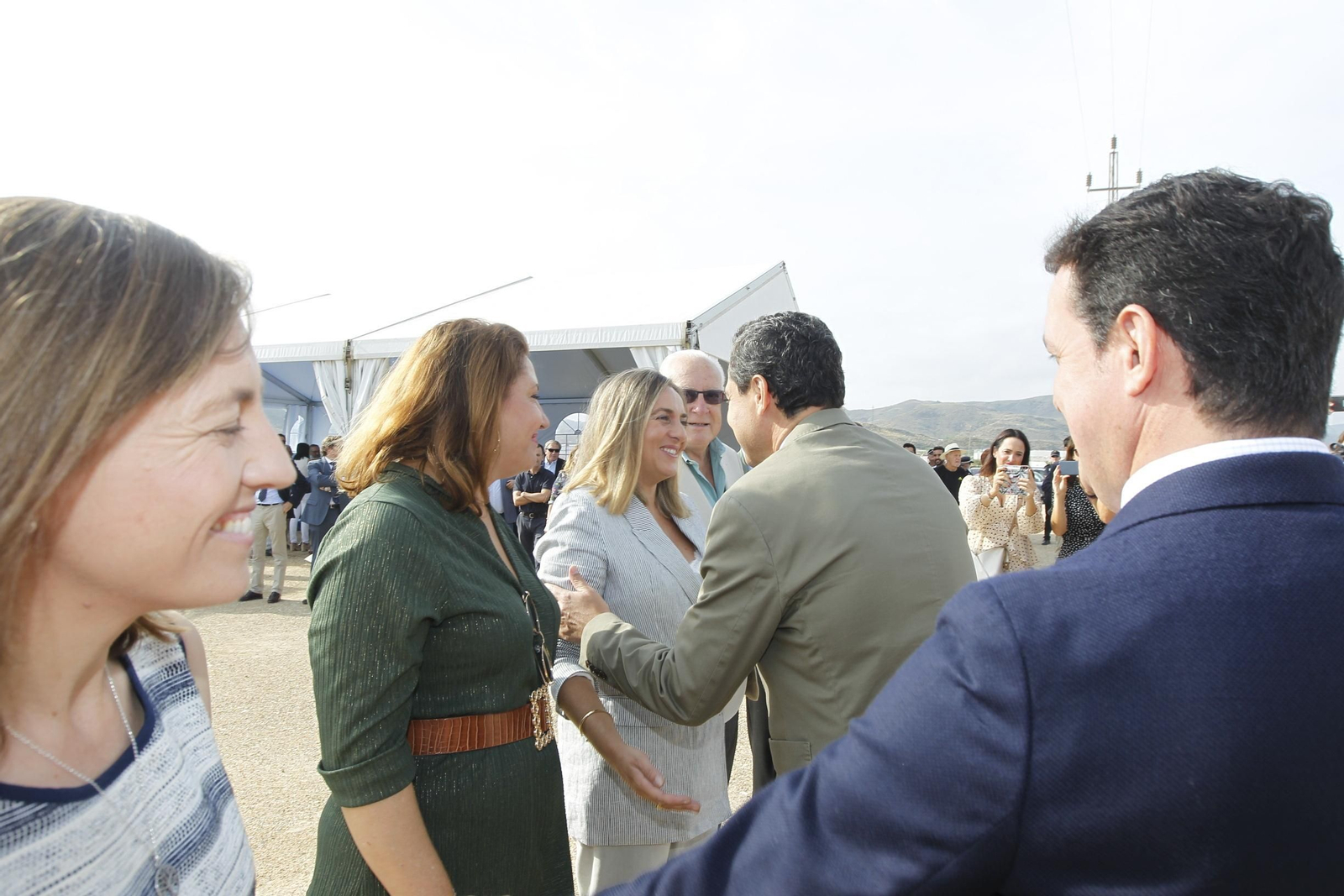 Fotogalería colocación primera piedra cuarto tramo Autovía del Almanzora