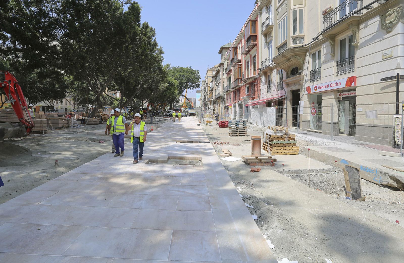 Las fotos de la reurbanización de la Alameda de Málaga