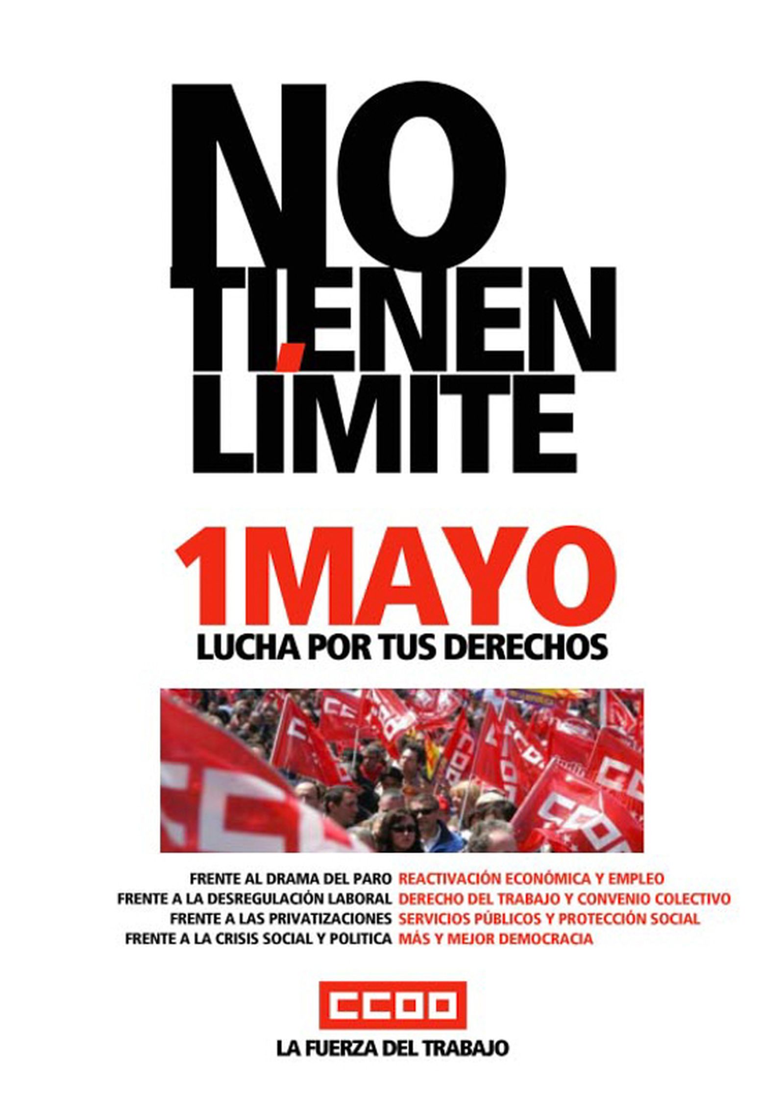 La cartelería del 1 de Mayo en Andalucía