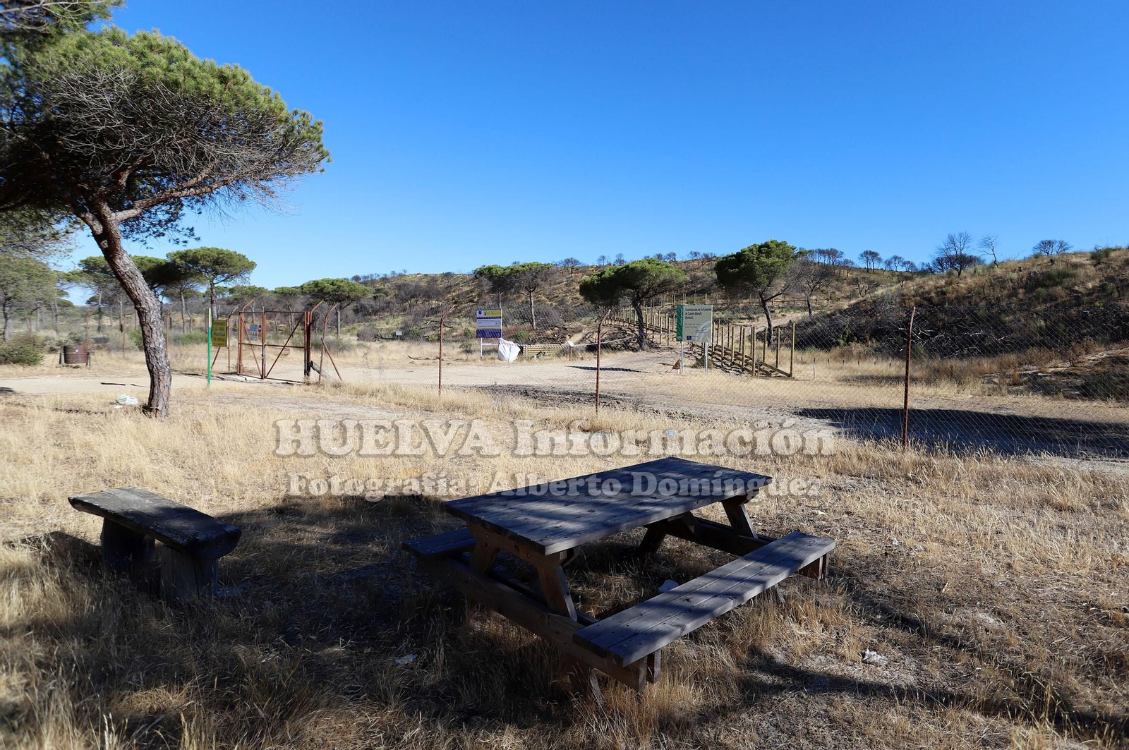 Imágenes de la nueva pasarela de Cuesta Maneli que está en construcción