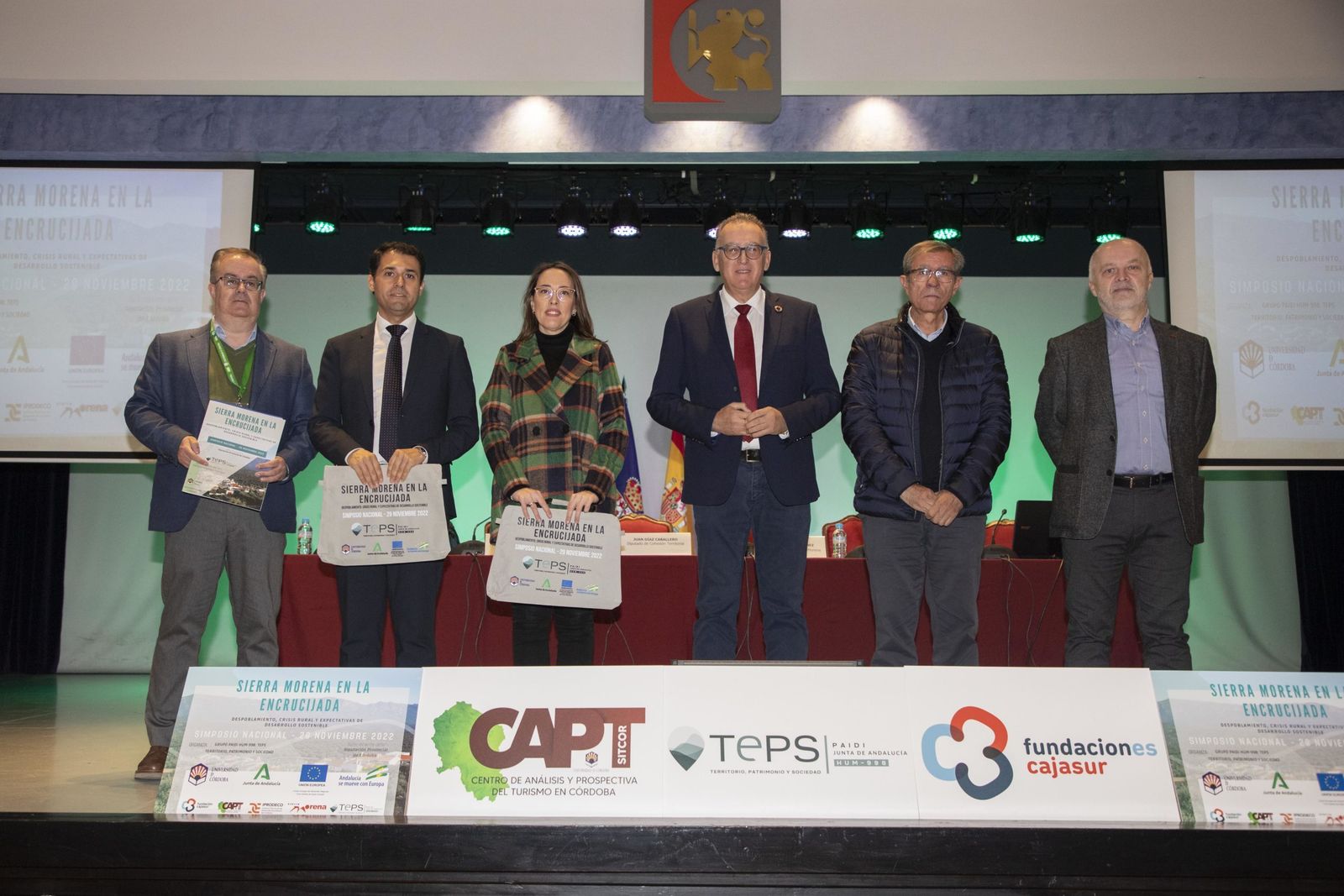 Inauguración del simposio sobre Sierra Morena.