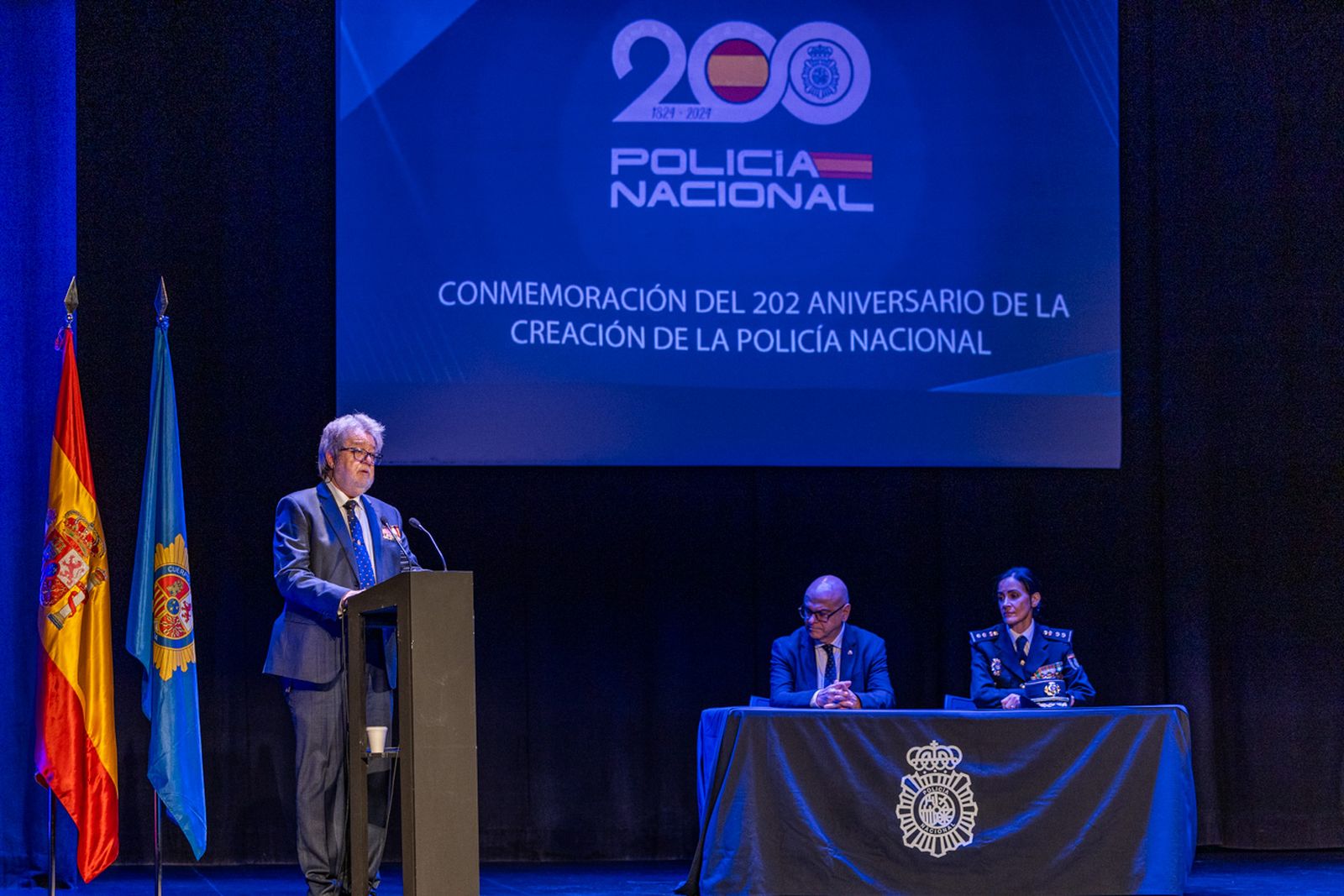 Acto conmemorativo por el 202º aniversario de la Policía Nacional
