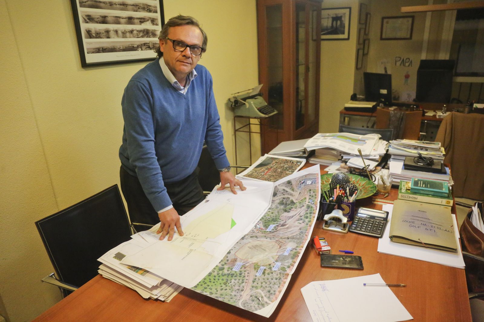 El ingeniero Ángel García Vidal.