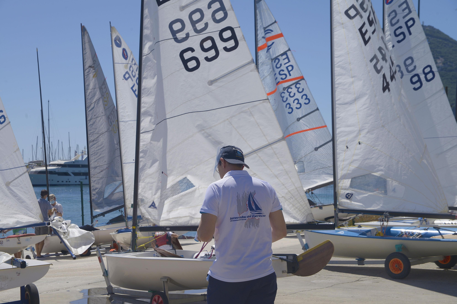 Fotos de la competición de vela en La Linea