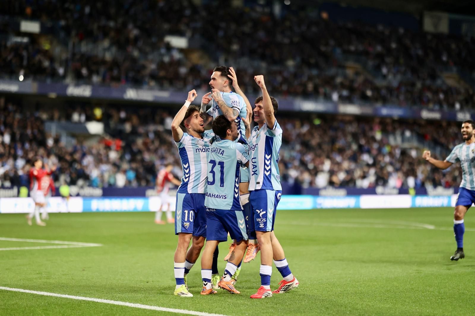 El Málaga CF-Albacete, en fotos