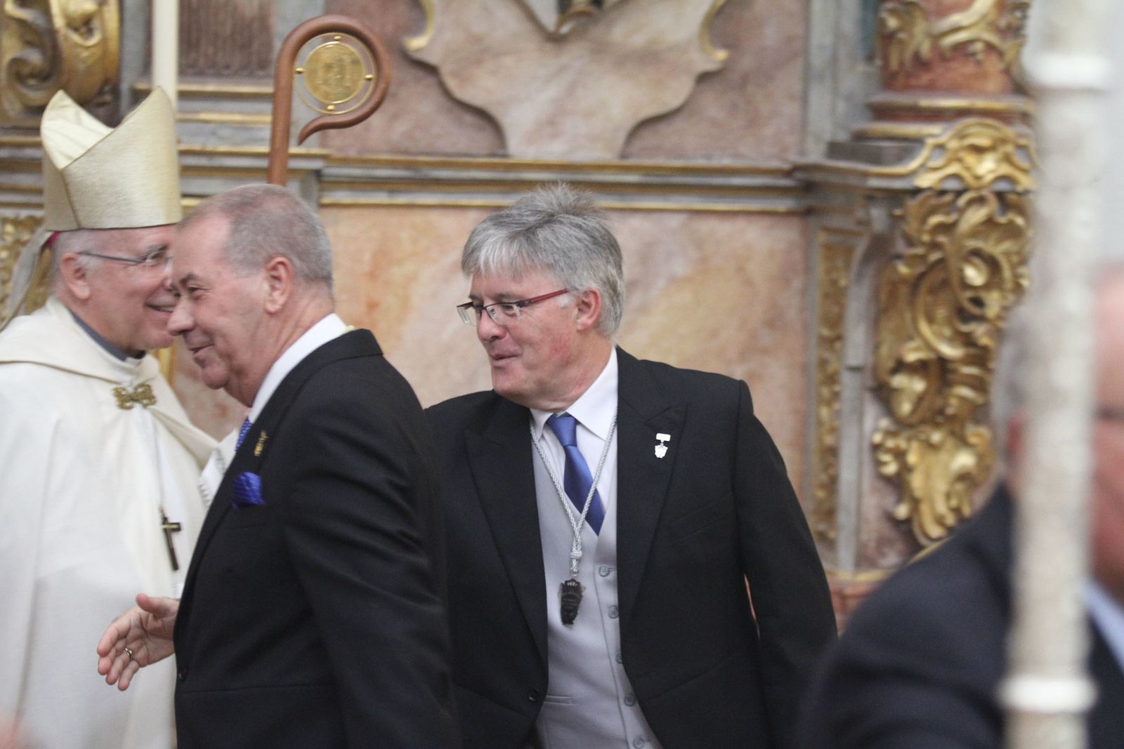 Procesión solemne de la Virgen de la Cinta.
