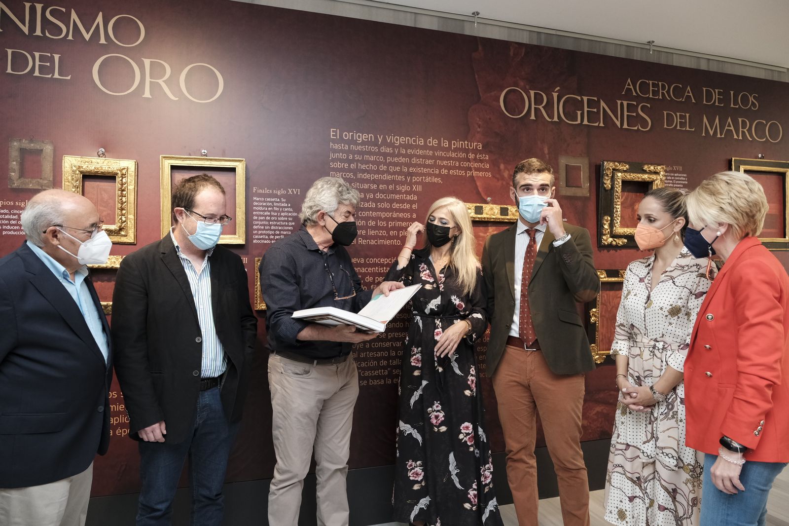 Fotogalería inauguración exposición El Marco Barroco Español. Museo de Almería.