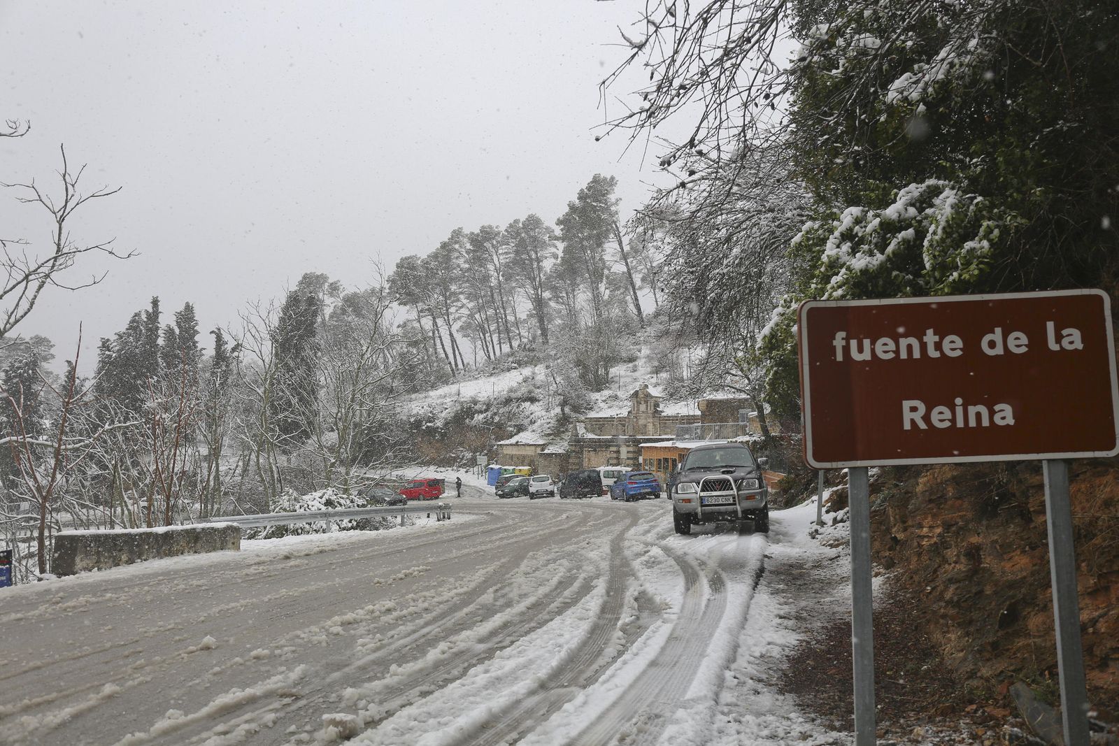 Las imágenes de la nevada en Málaga