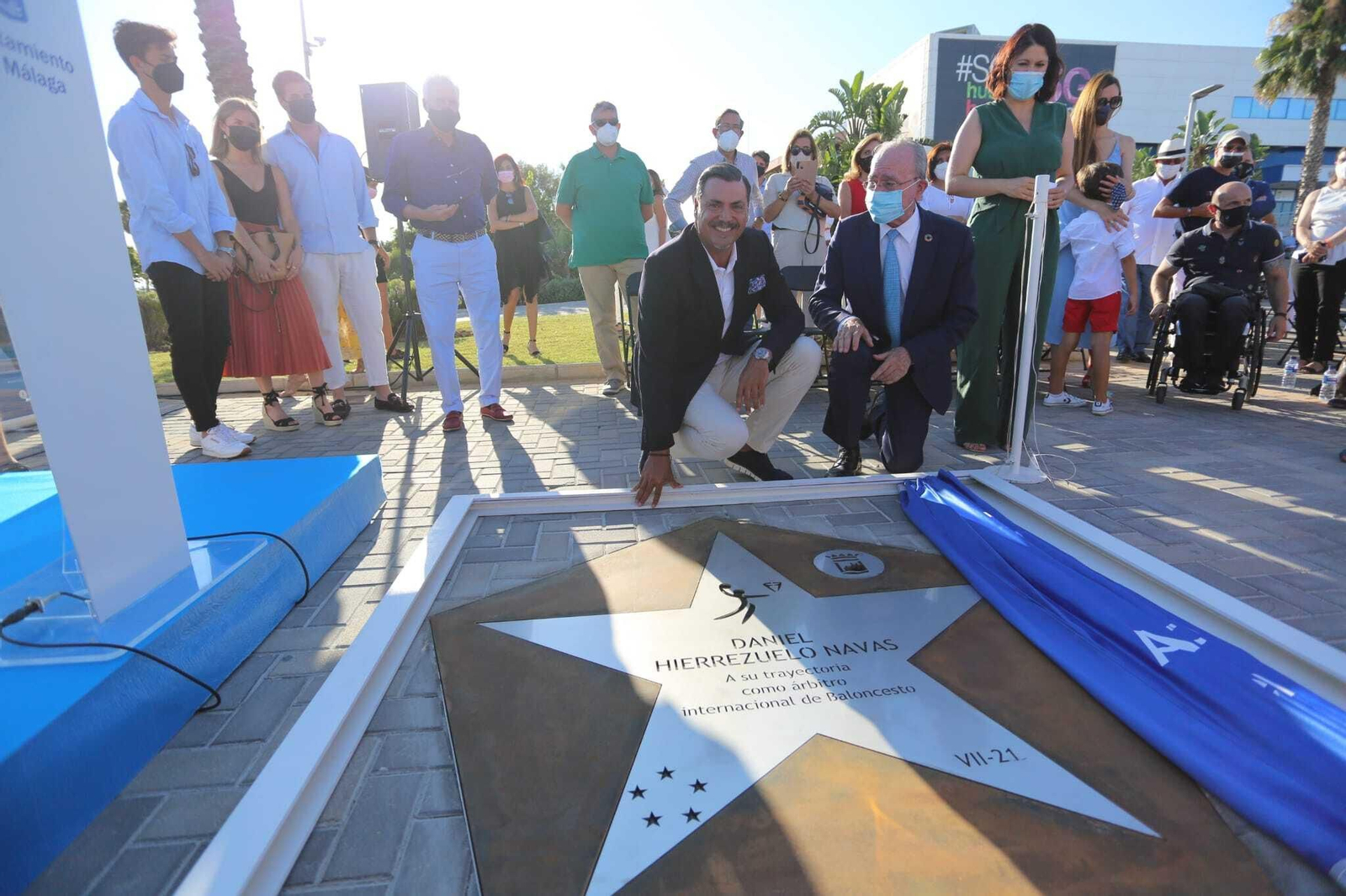 Daniel Hierrezuelo ya está en el Paseo de las Estrellas