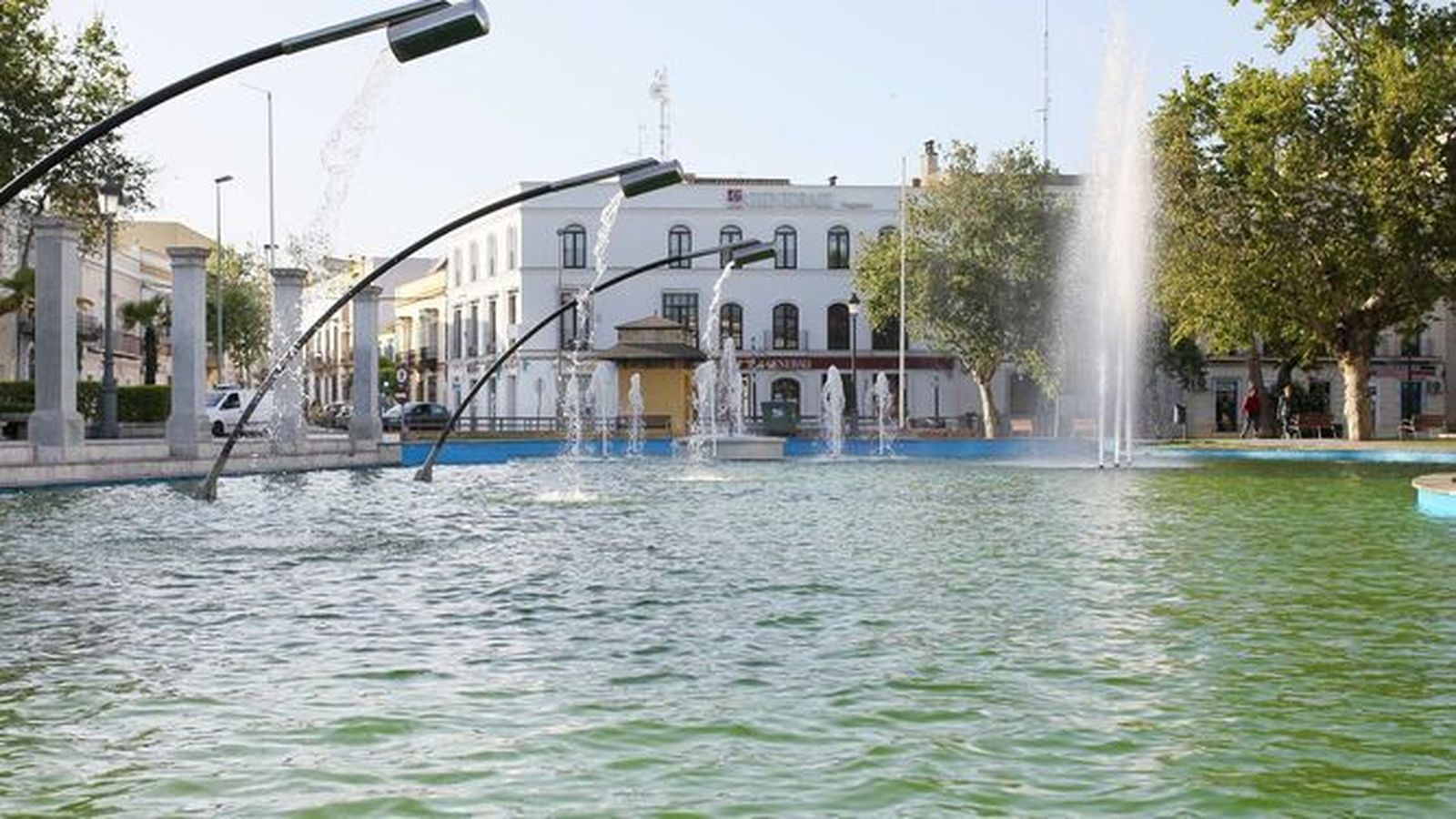 Una imagen general de la fuente del Mamelón.