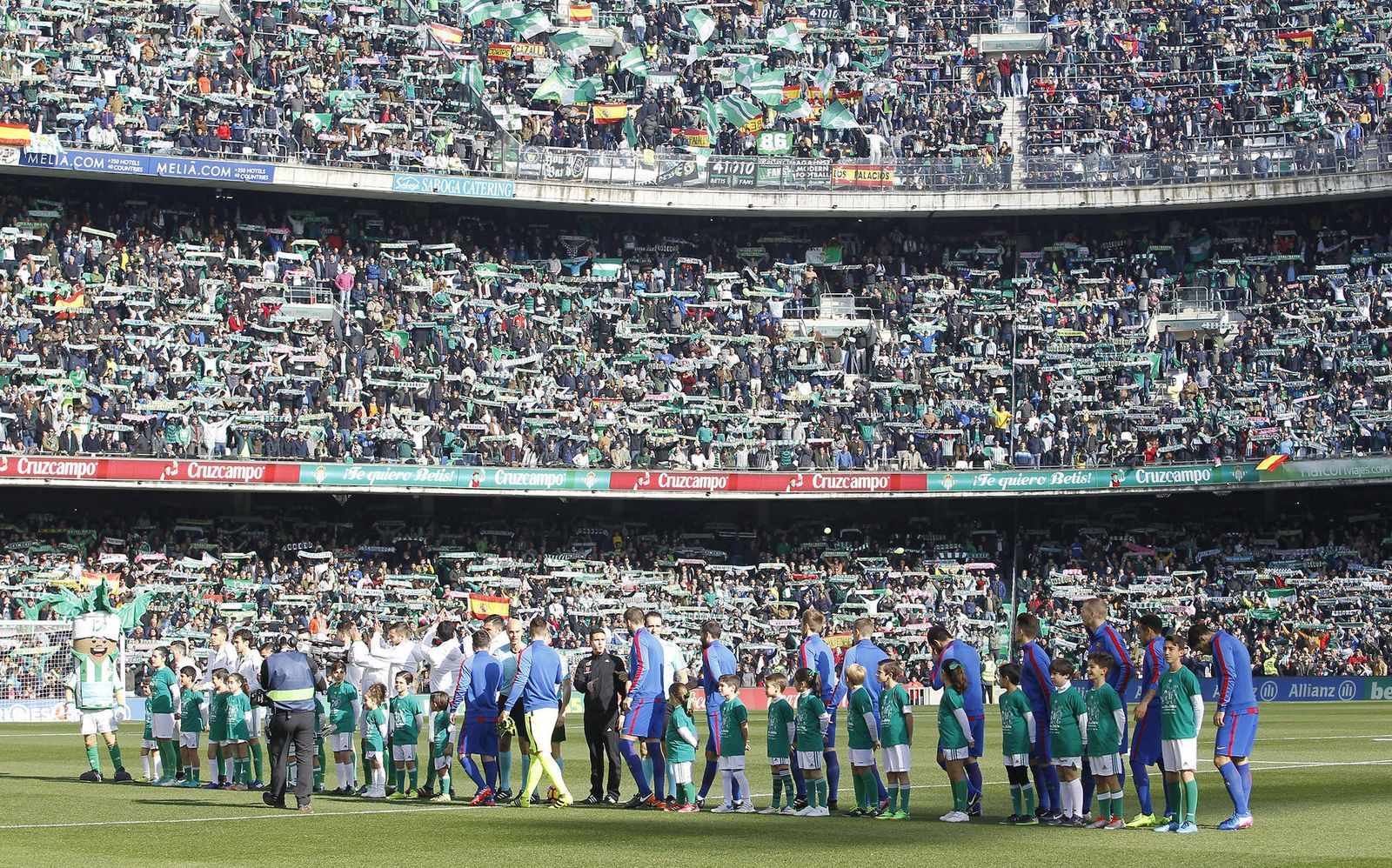 El Betis-Barcelona, en imágenes