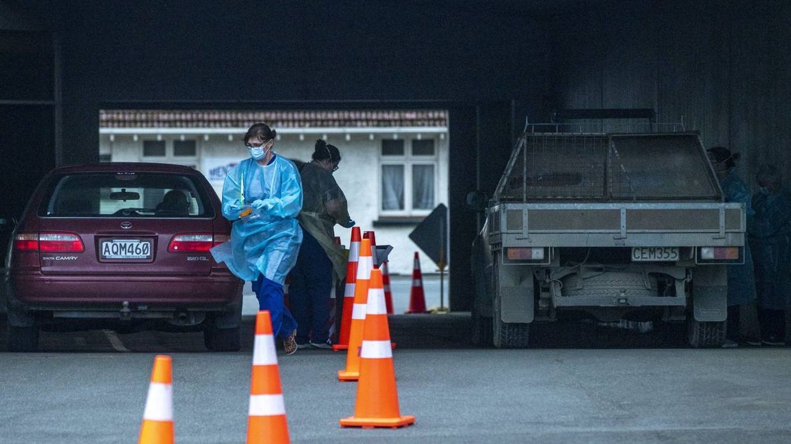 Tests a conductores en el sur de Nueva Zelanda