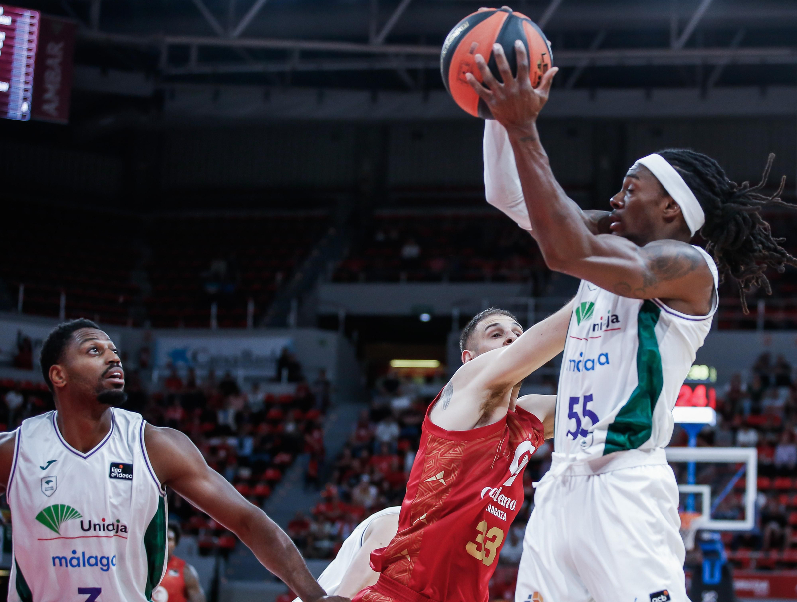 El Casademont Zaragoza - Unicaja, en fotos