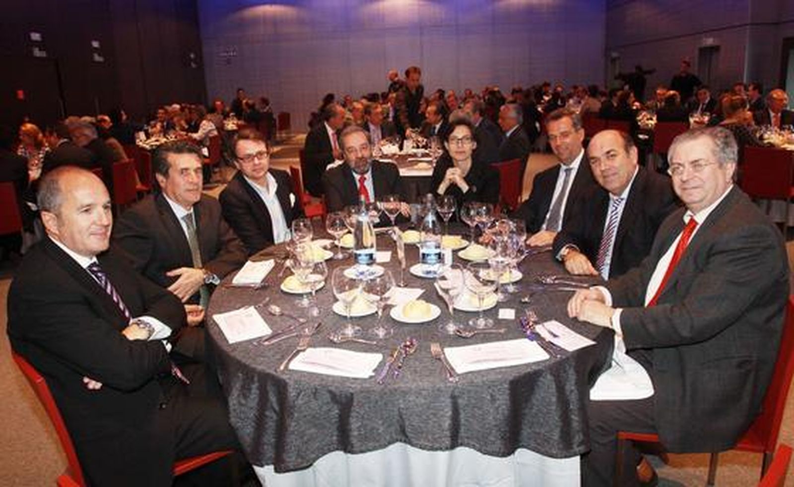Pedro Guerrero, Francisco Rodríguez Chamizo, Jenaro López, José Blanco, Esther Sánchez, Luis Aznar, Federico Beltrán y Felipe Romera.