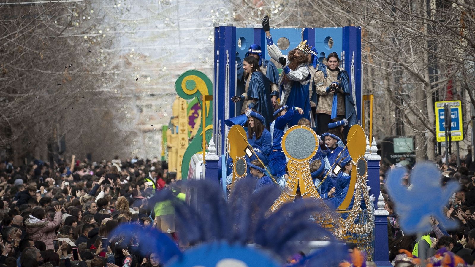 El rey Gaspar fue uno de los más aclamados del día