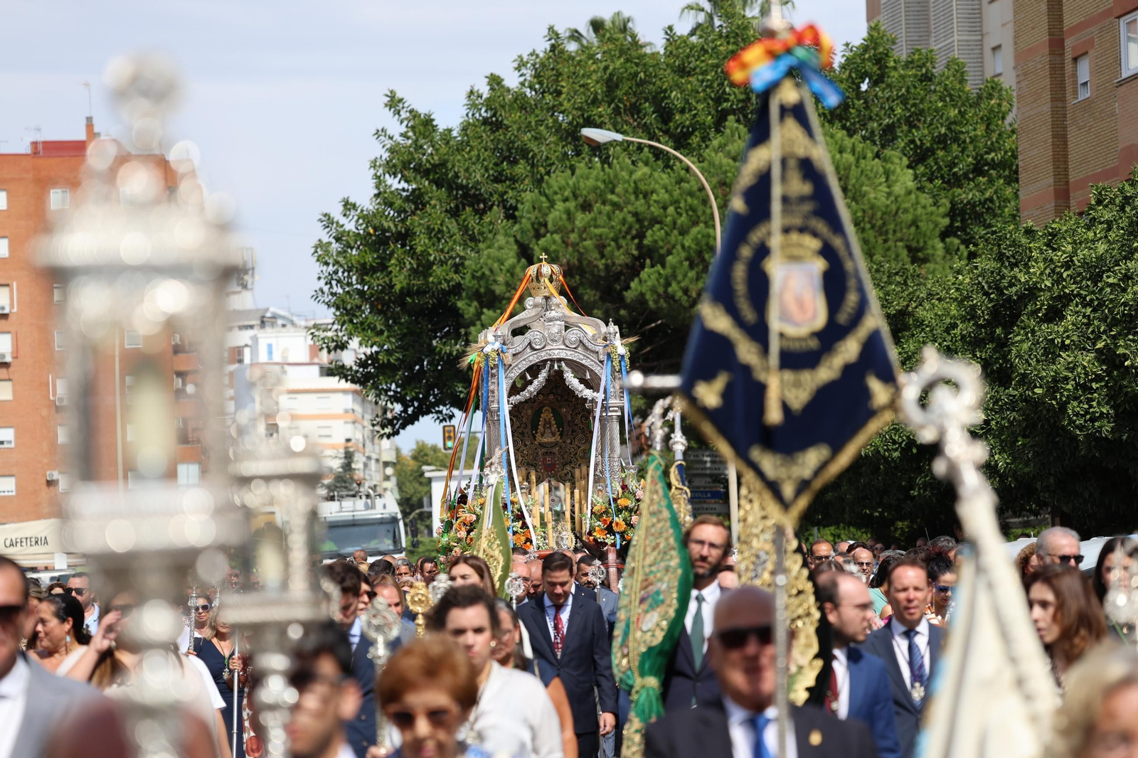 Imágenes del inicio de Misión Jubilar ‘Un camino de Esperanza’ de la Hermandad de Nuestra Señora del Rocío de Huelva