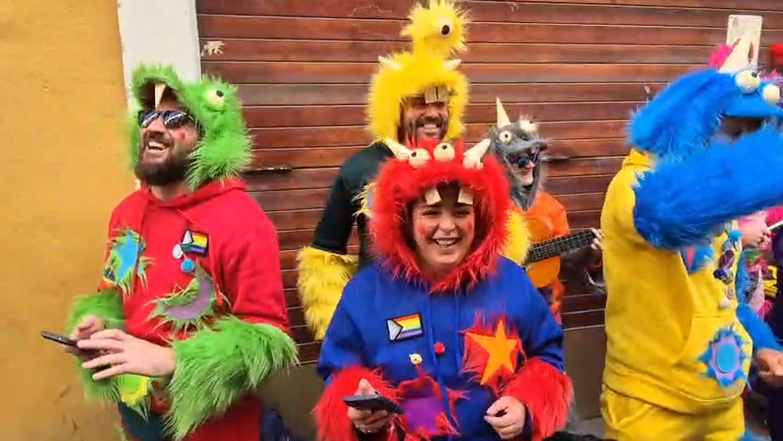 La callejera 'No nos pueden ver' en el Carnaval Chiquito de Cádiz