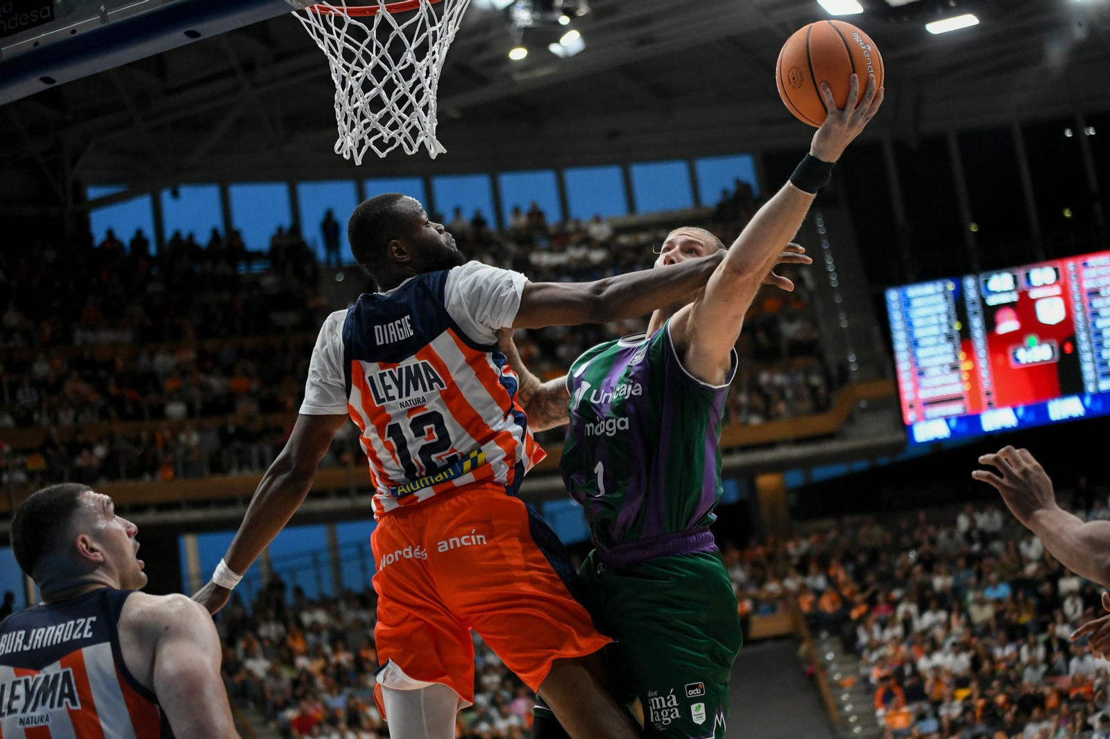 El Leyma Coruña-Unicaja, en fotos