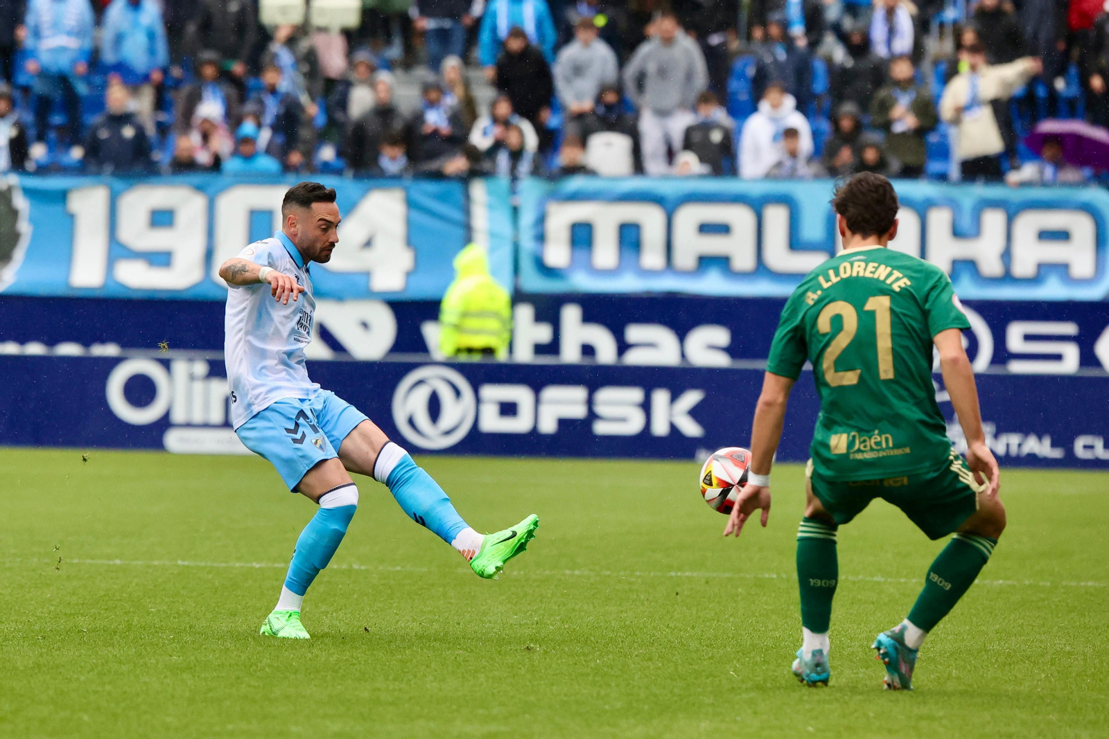 El Málaga CF-Linares Deportivo, fotos El Málaga CF-Linares Deportivo, fotos