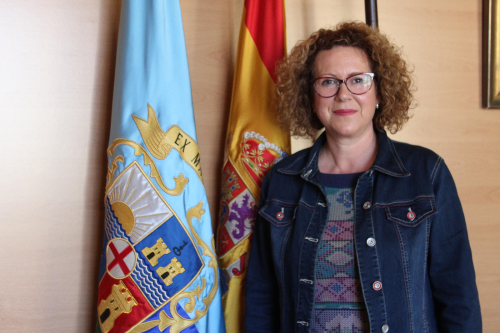 La alcaldesa de Garrucha, María López