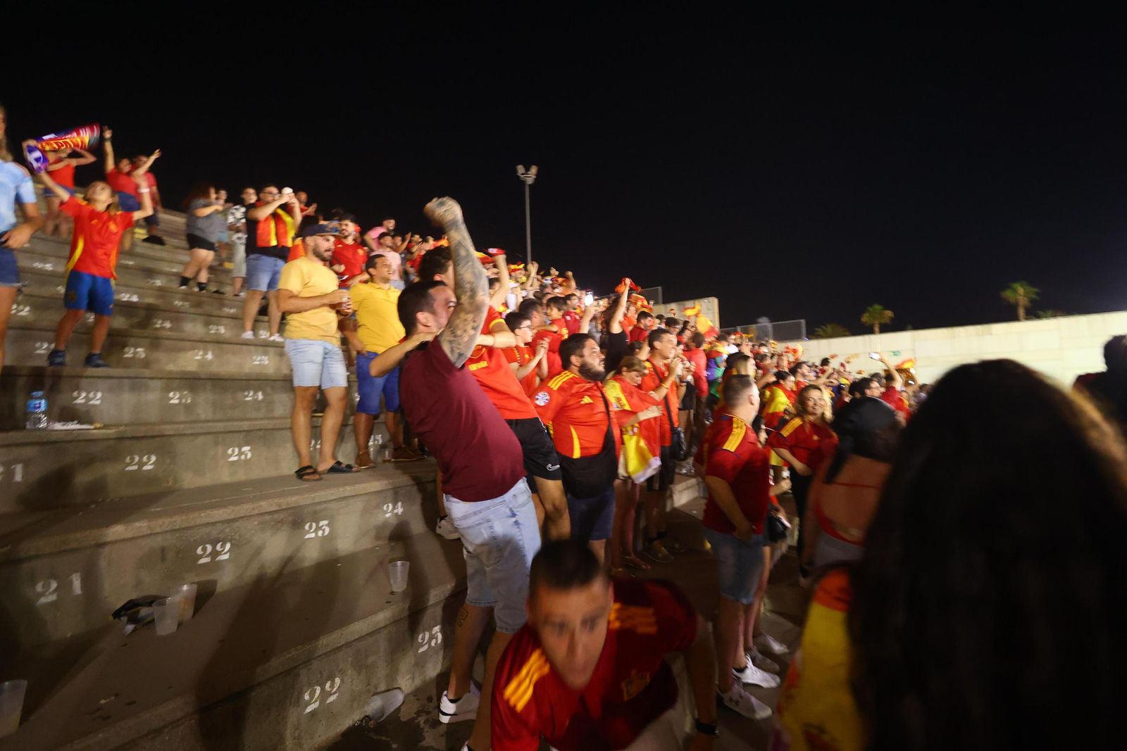 Las fotos de la celebración del título de la Eurocopa de España en el Cortijo de Torres