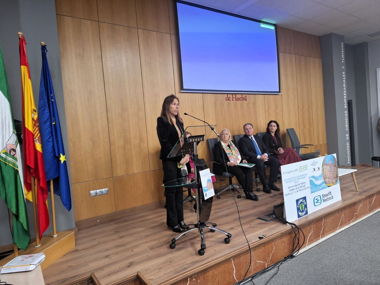 La presidenta de la Fundación Laberinto en el Congreso, Pilar Pereda.