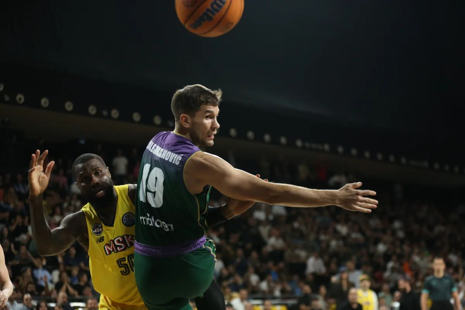 El Mersin-Unicaja, en fotos