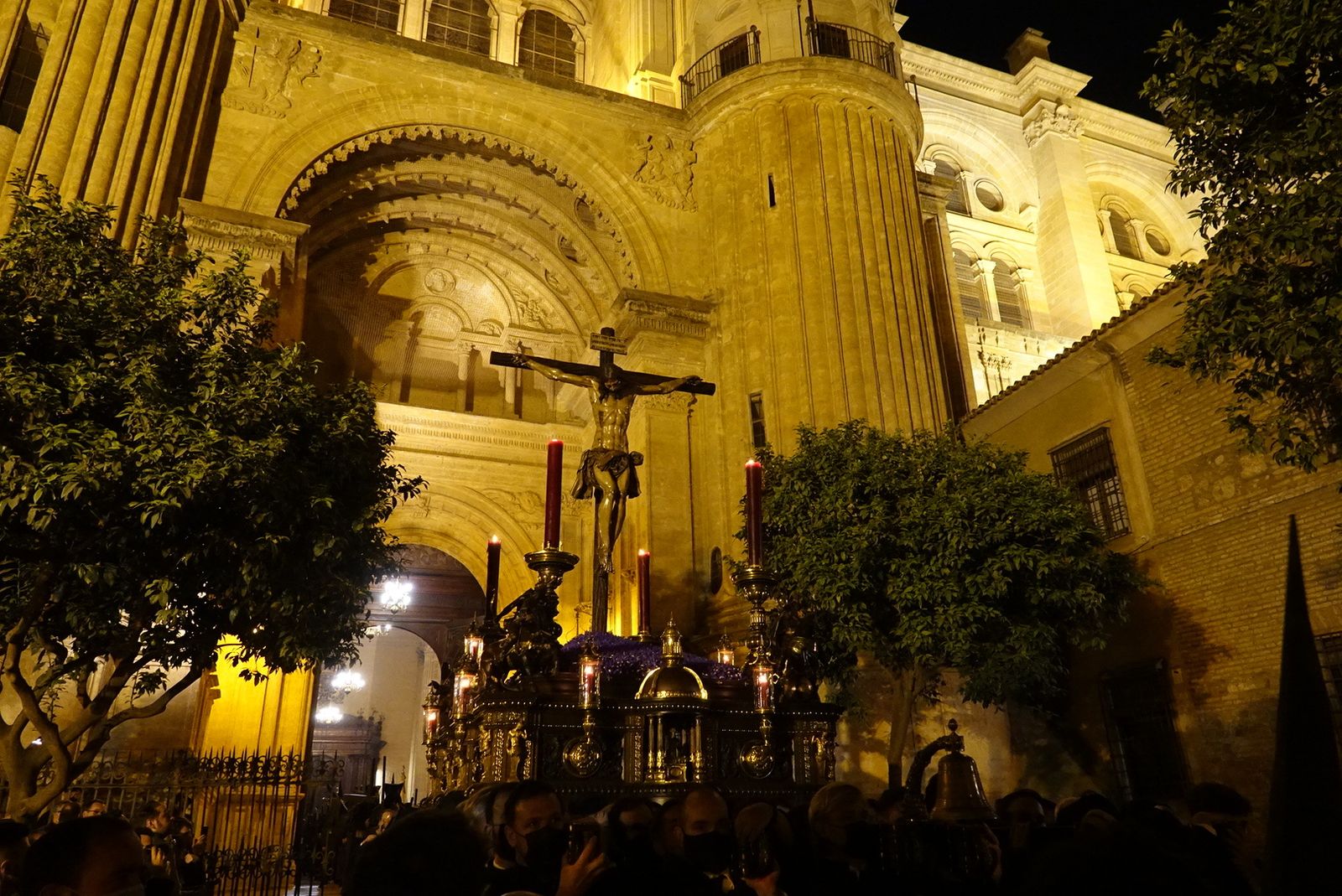 Las fotos de Dolores de San Juan, en el Viernes Santo de Málaga