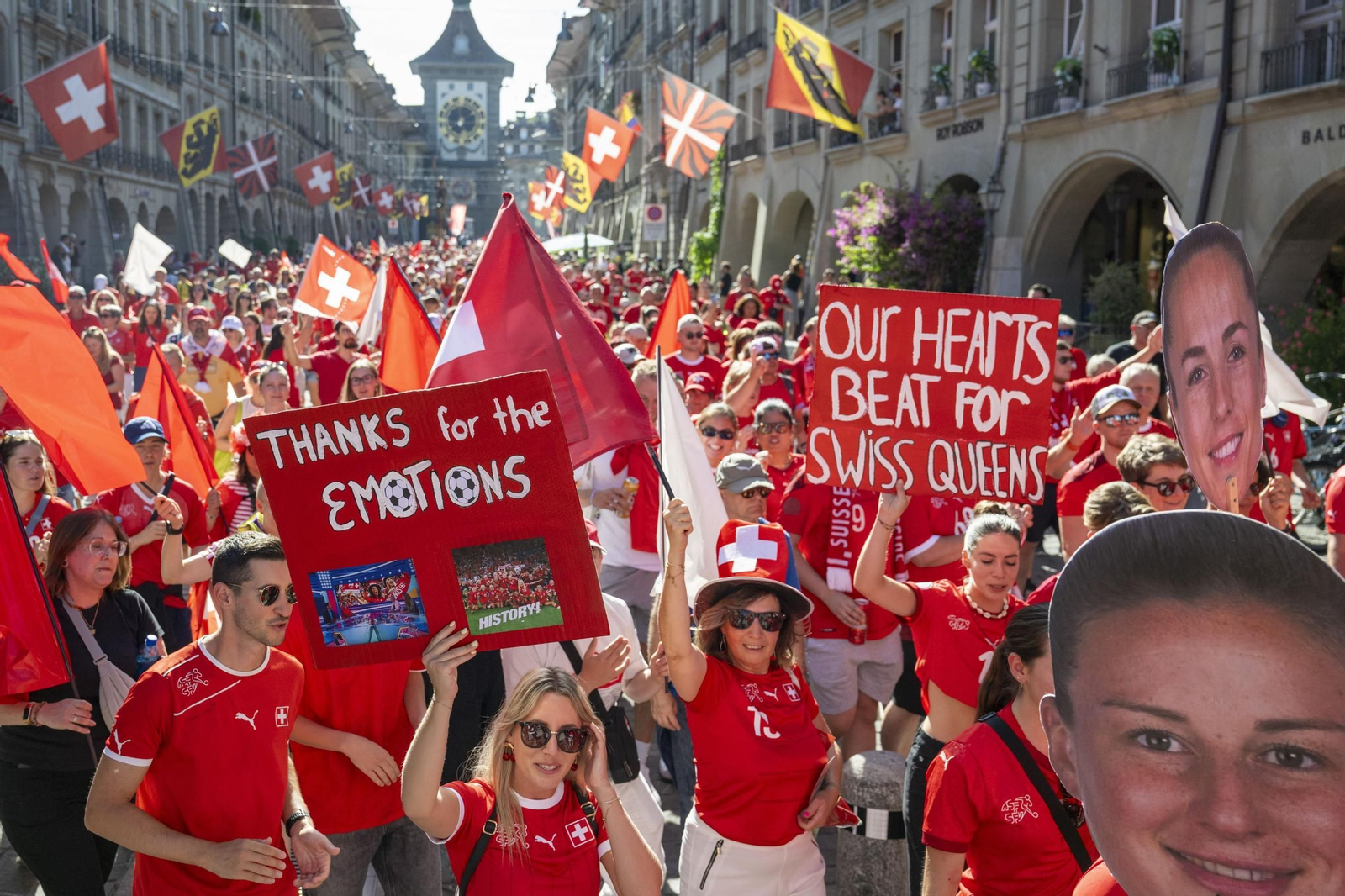 Las mejores fotos del España - Suiza en la Eurocopa femenina