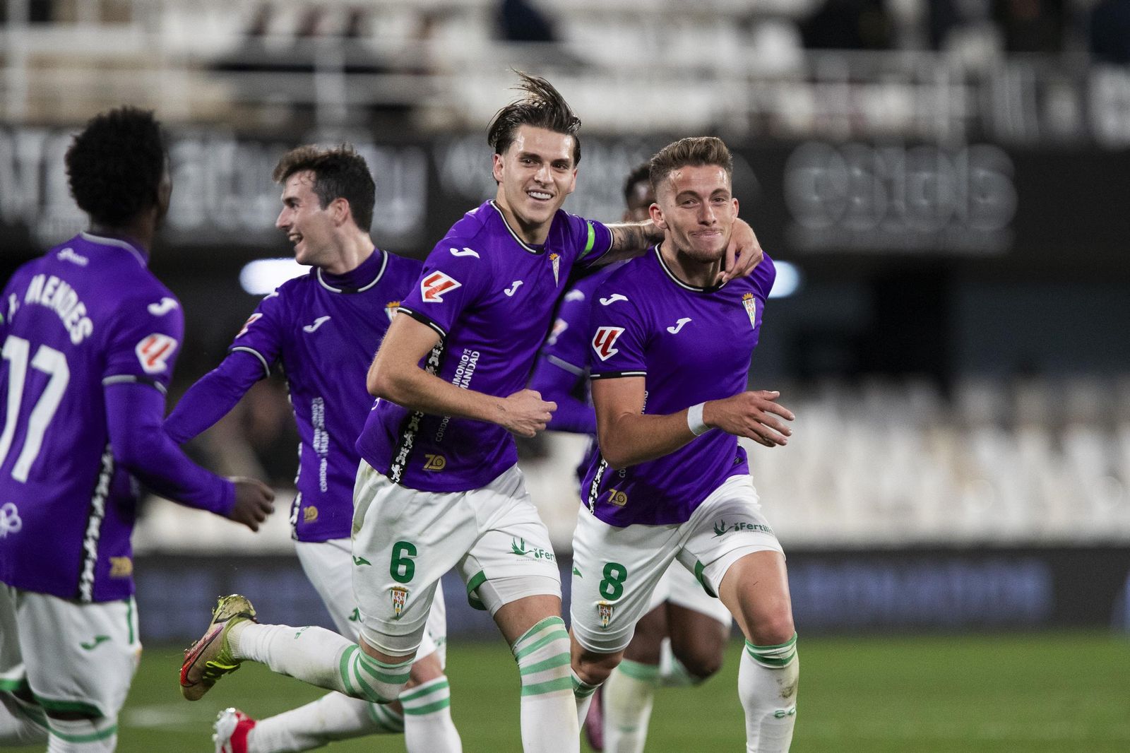 Las mejores fotos del ambiente en el Cartagena - Córdoba CF