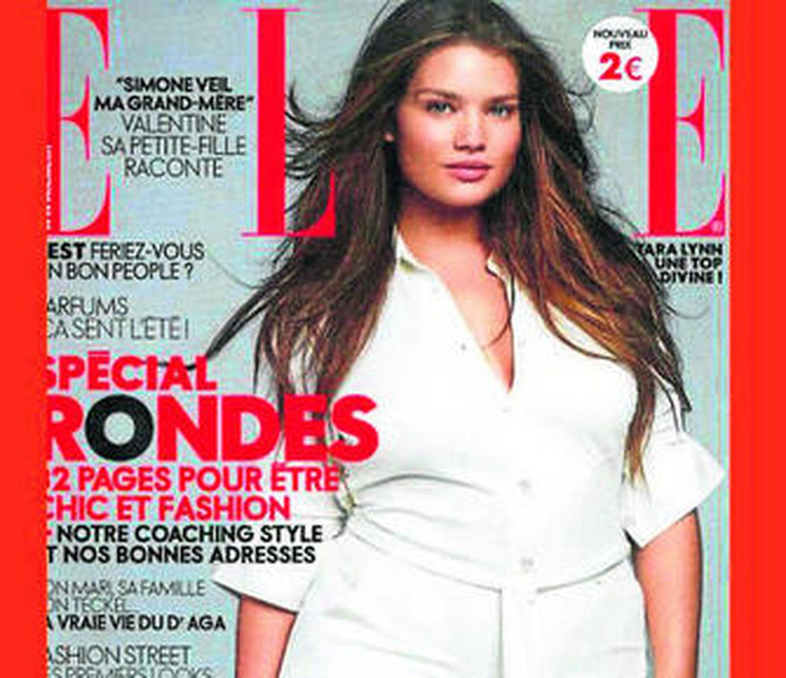 'Elle' apuesta por las curvas de las modelos XXL