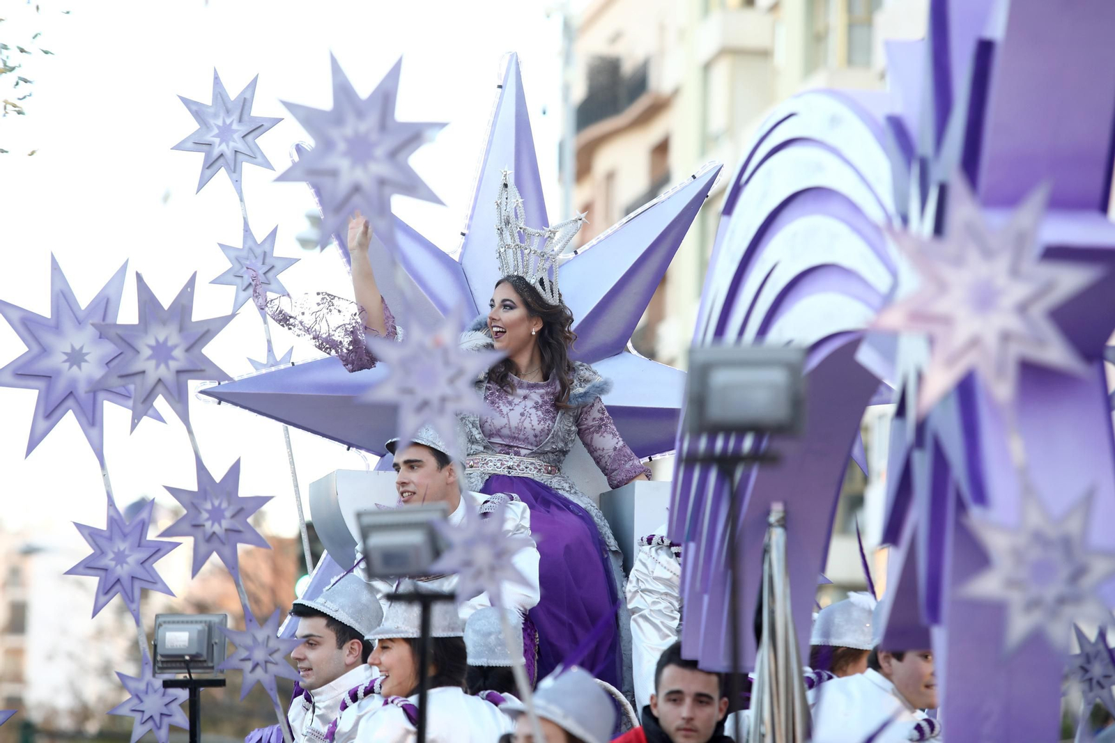 Las imágenes de la cabalgata de Reyes Magos de Cádiz