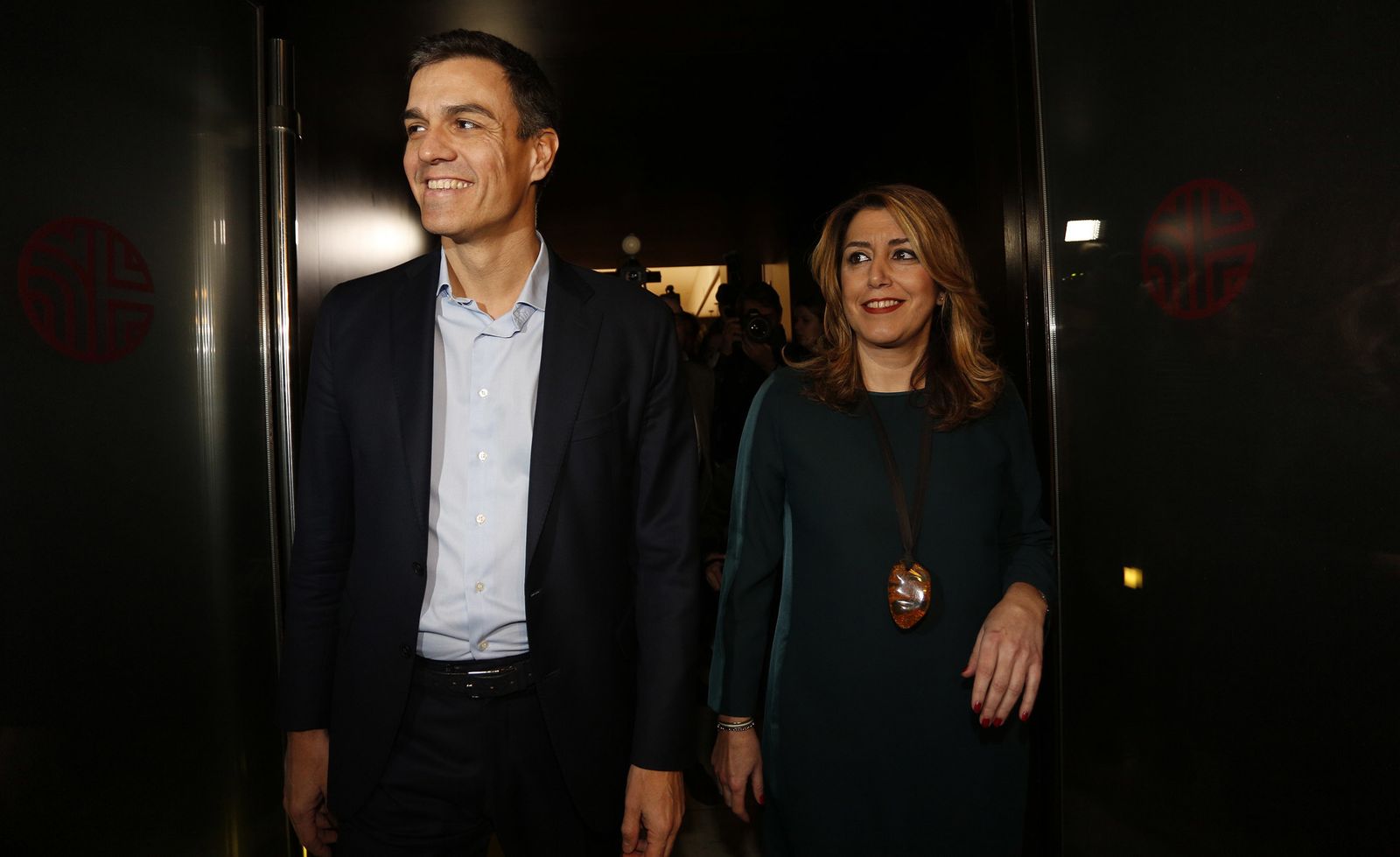 Un encuentro entre Pedro Sánchez y Susana Díaz.