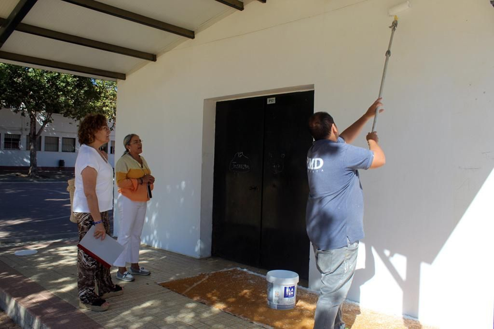 Preparativos para el curso escolar en Cartaya.